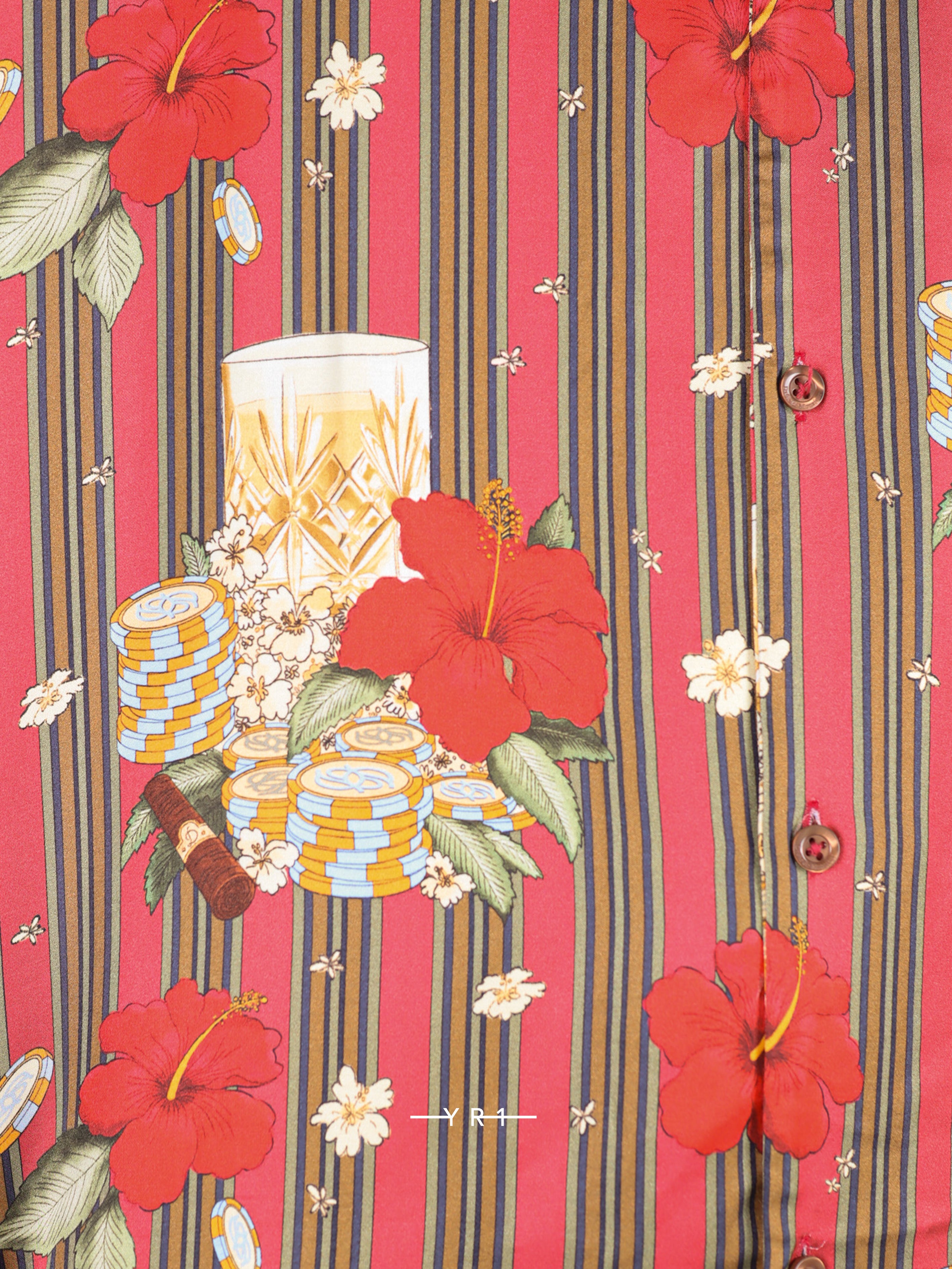 Chemise Hibiscus Club