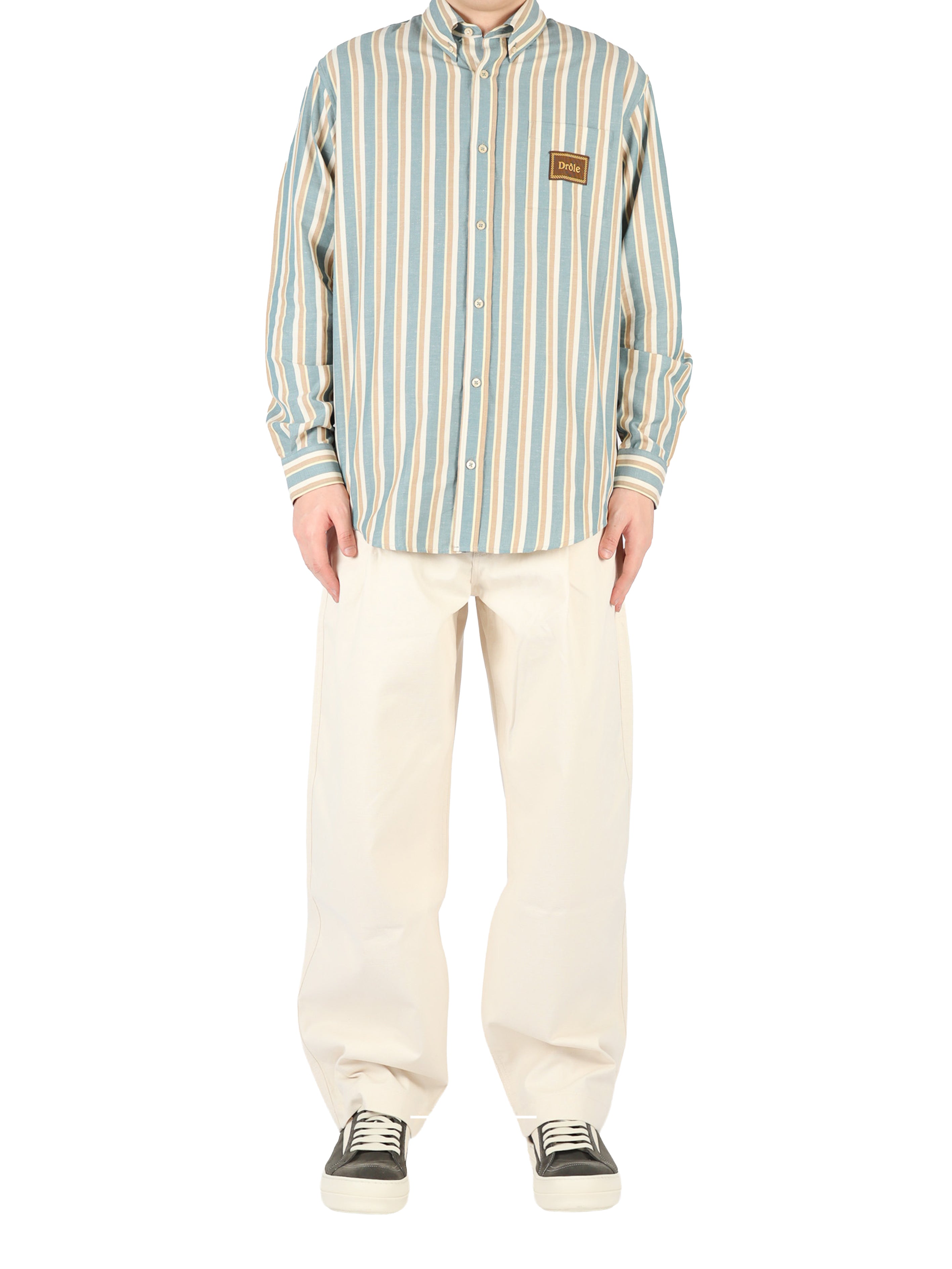 Chemise Rayee Drôle