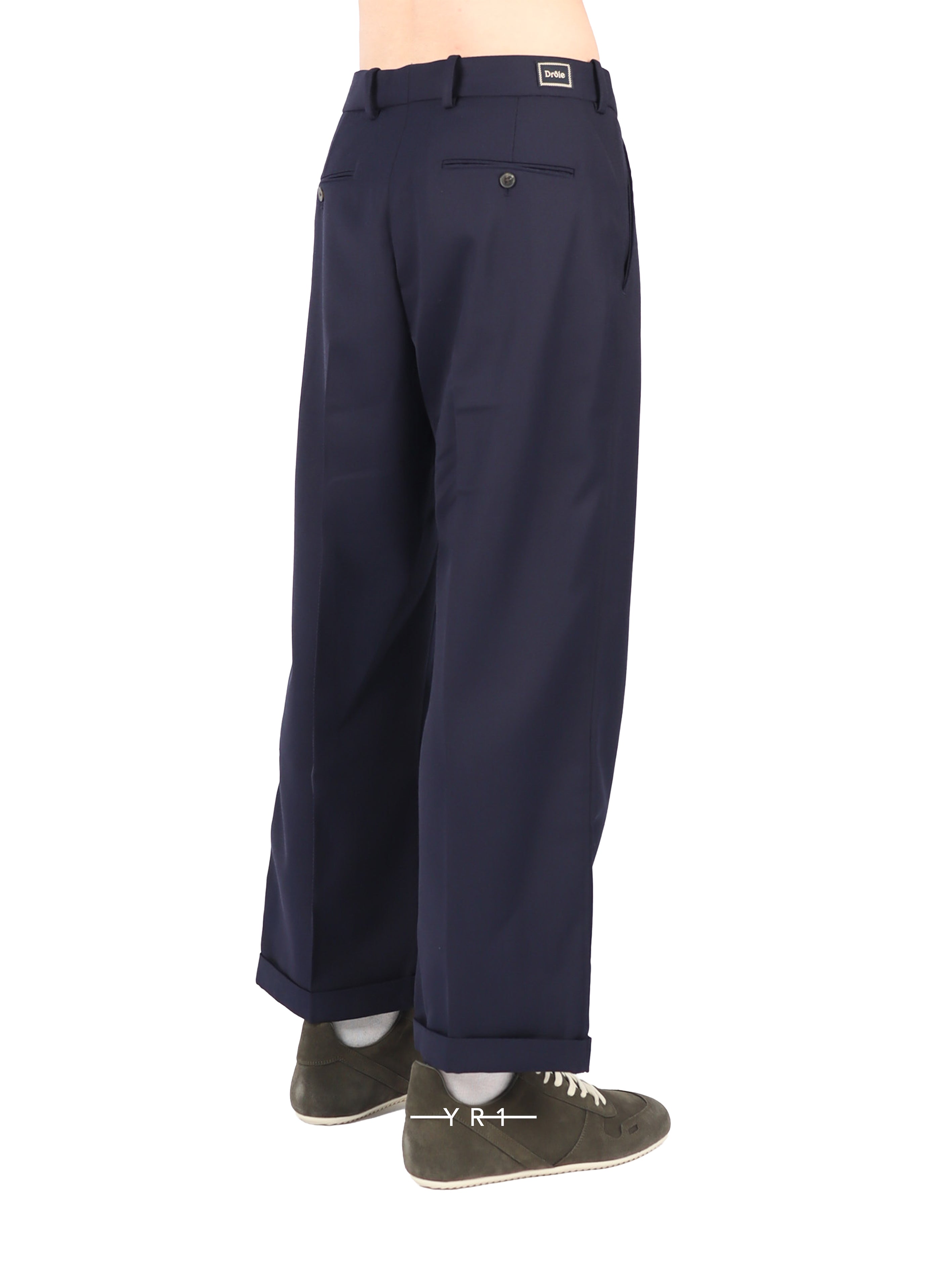 Pantalon a Plis Cropped