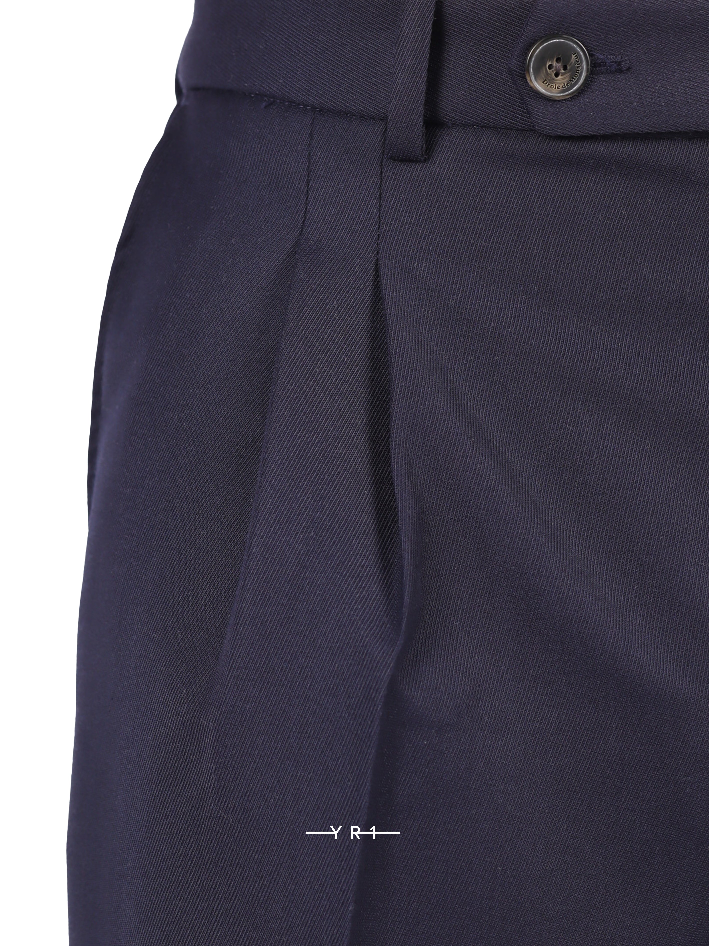 Pantalon a Plis Cropped