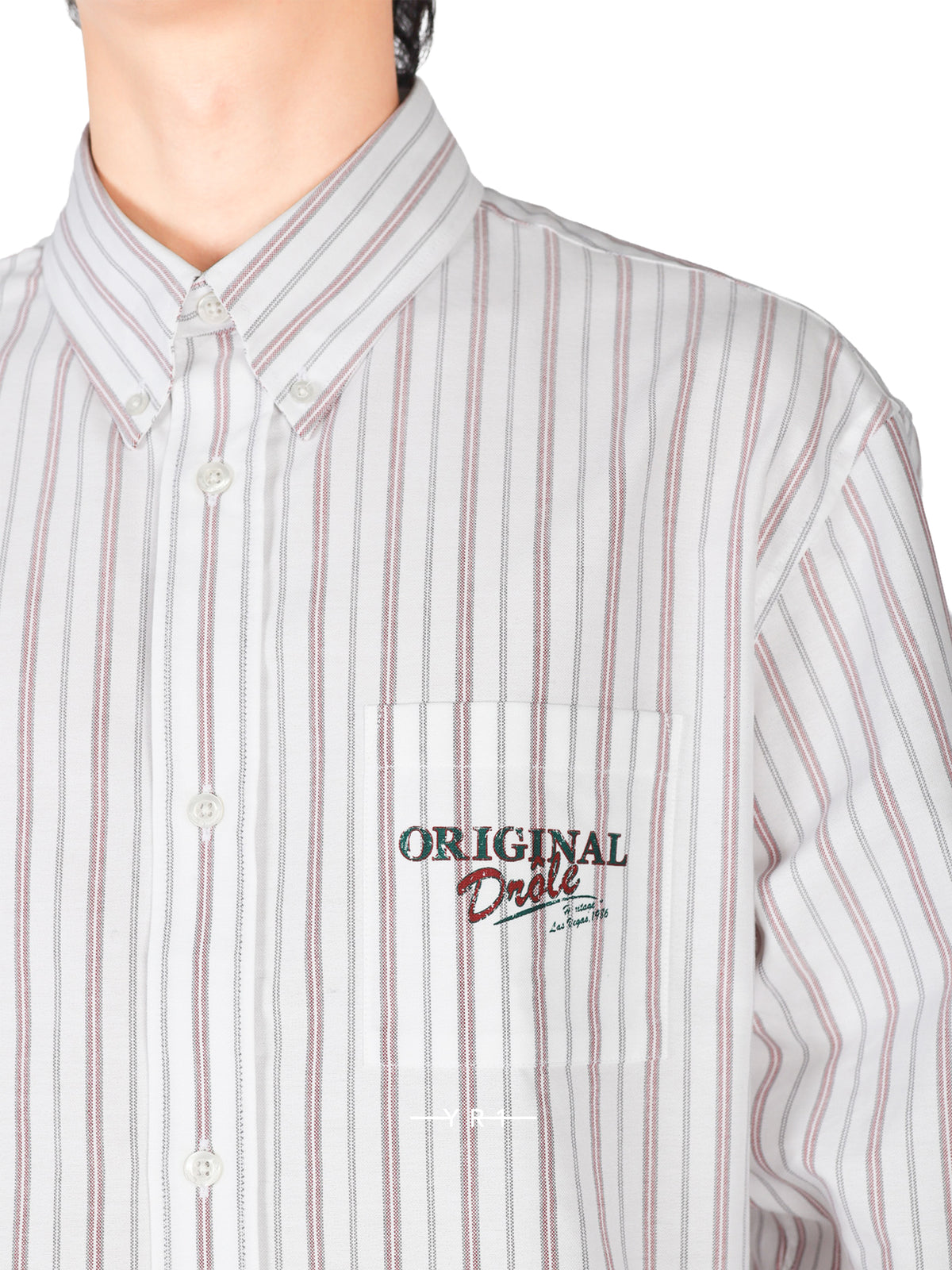 Long Sleeve Regular Stripped Shirt