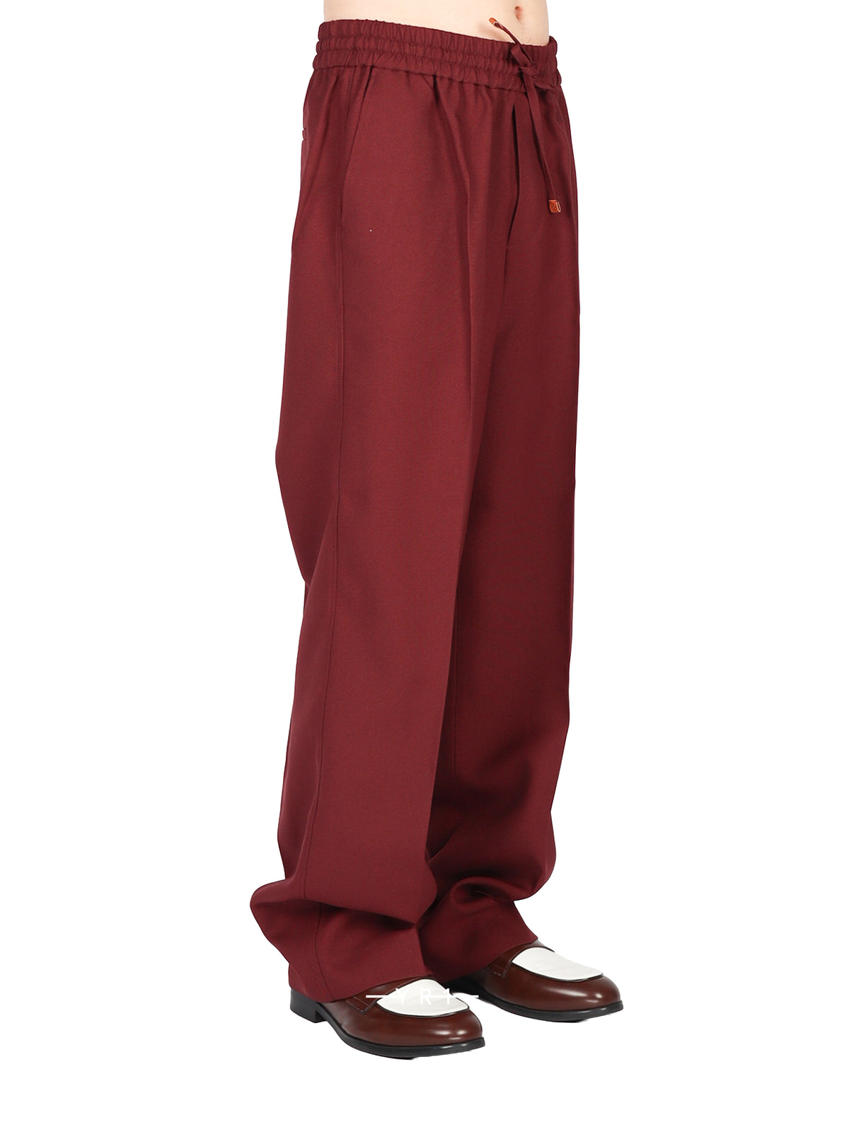 Twill Elastic Waist Pants