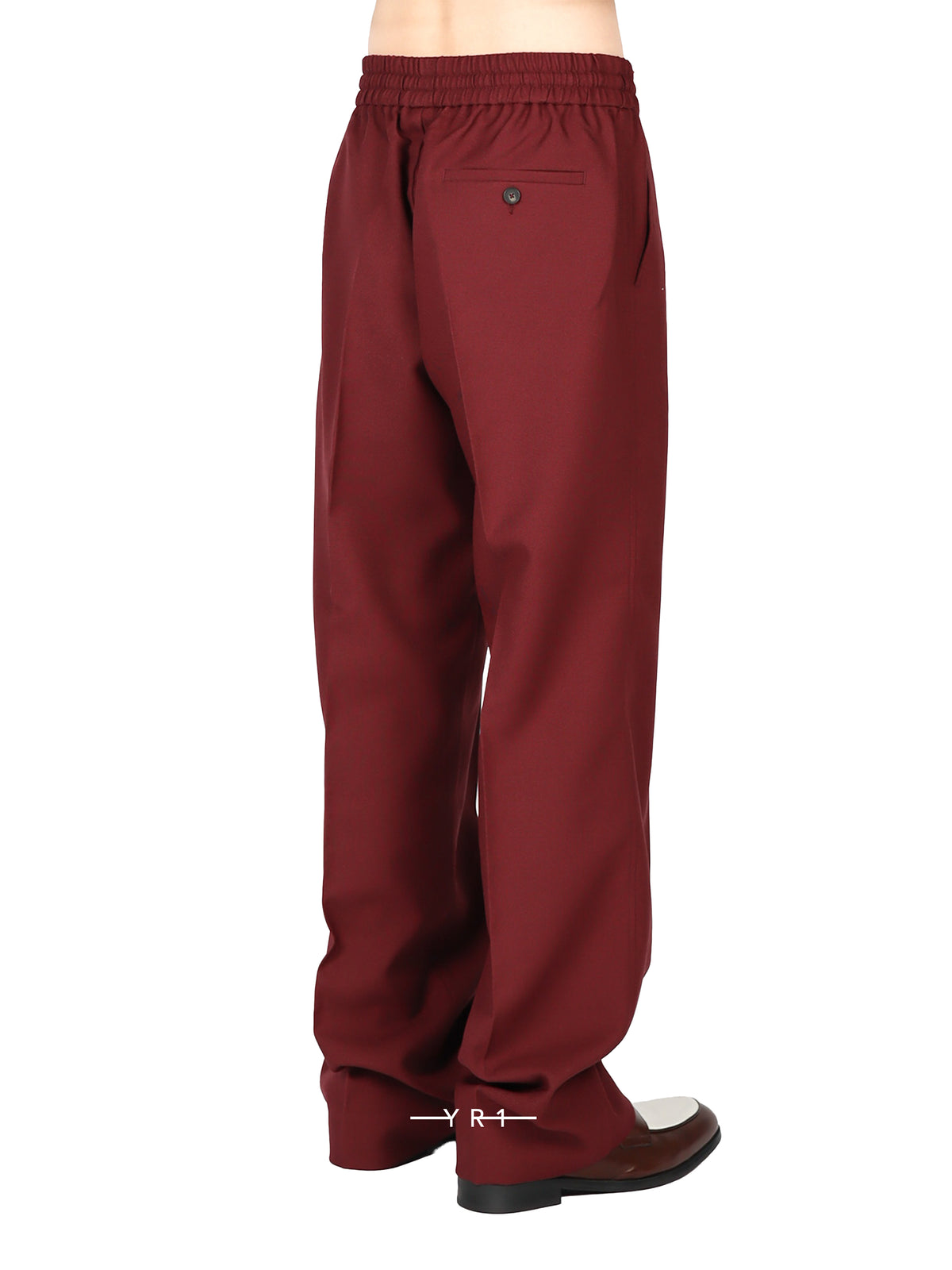 Twill Elastic Waist Pants