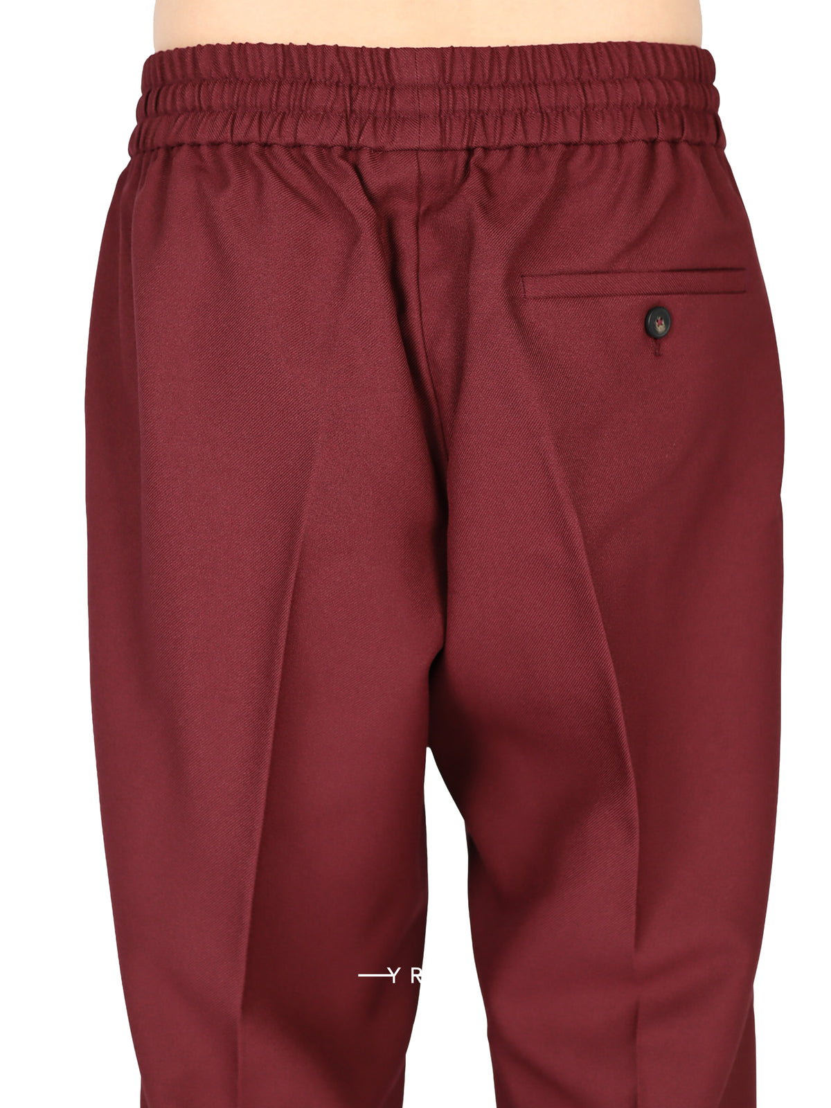 Twill Elastic Waist Pants