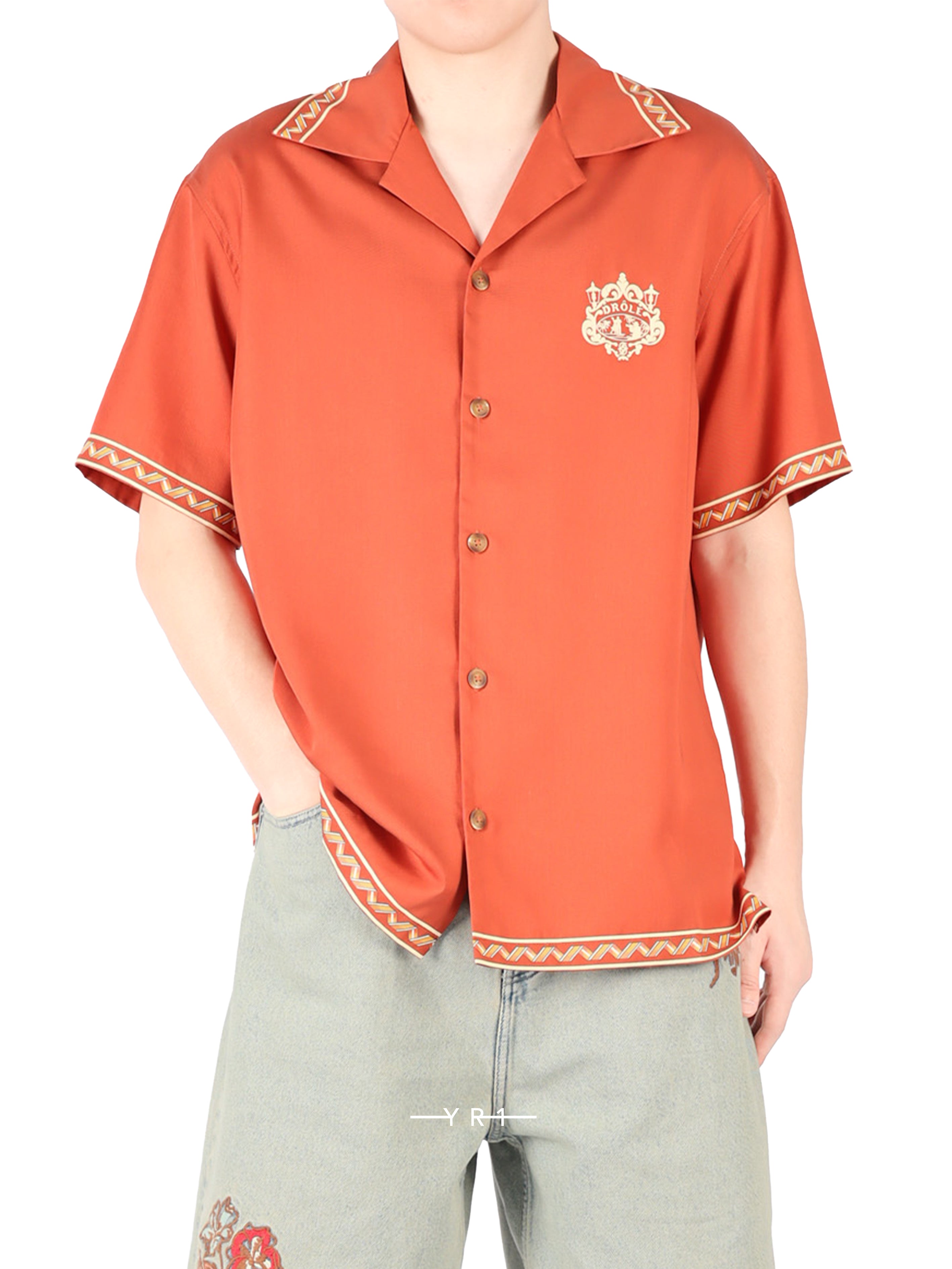 Chemise Brodee Danseurs