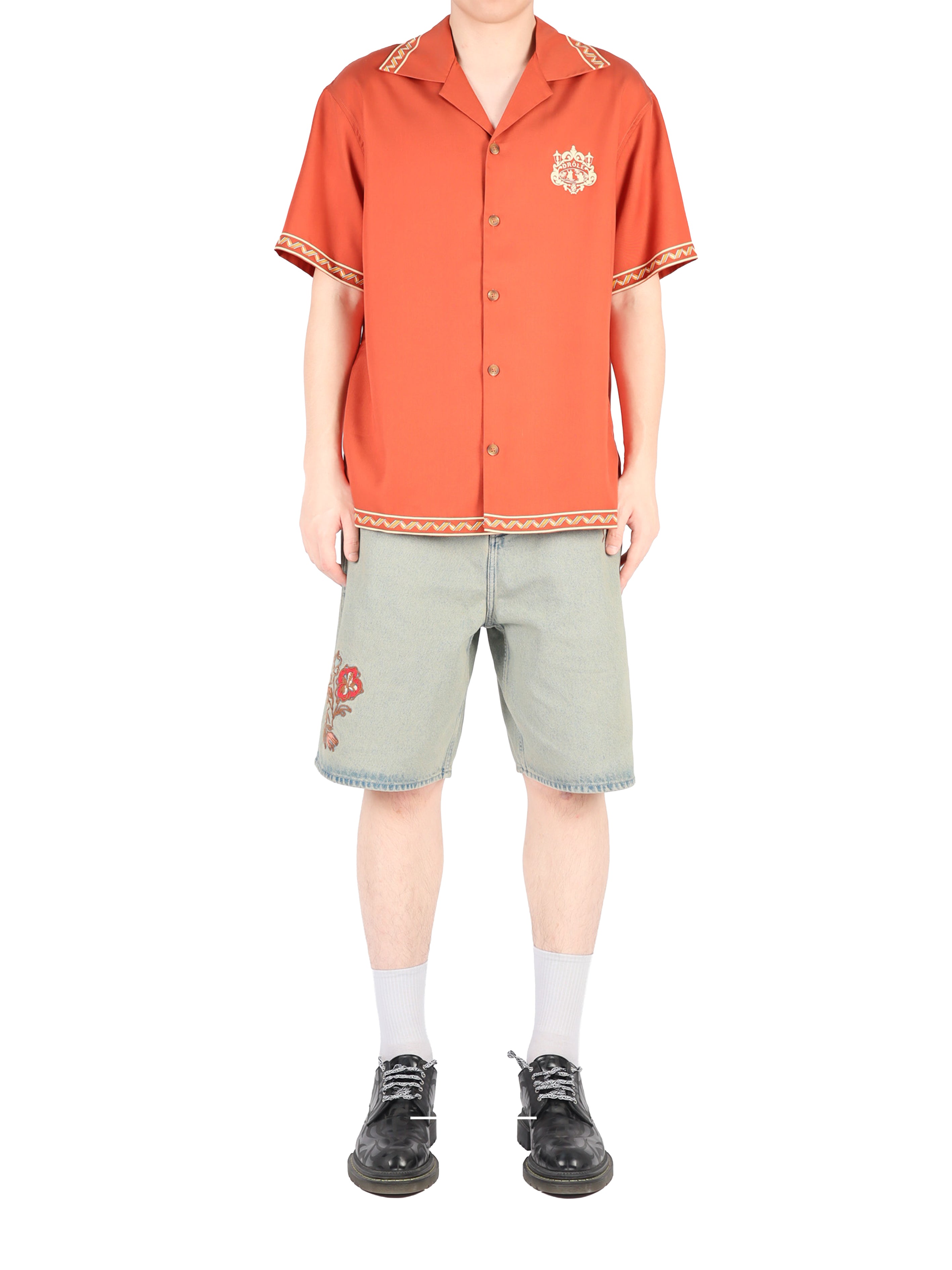 Chemise Brodee Danseurs
