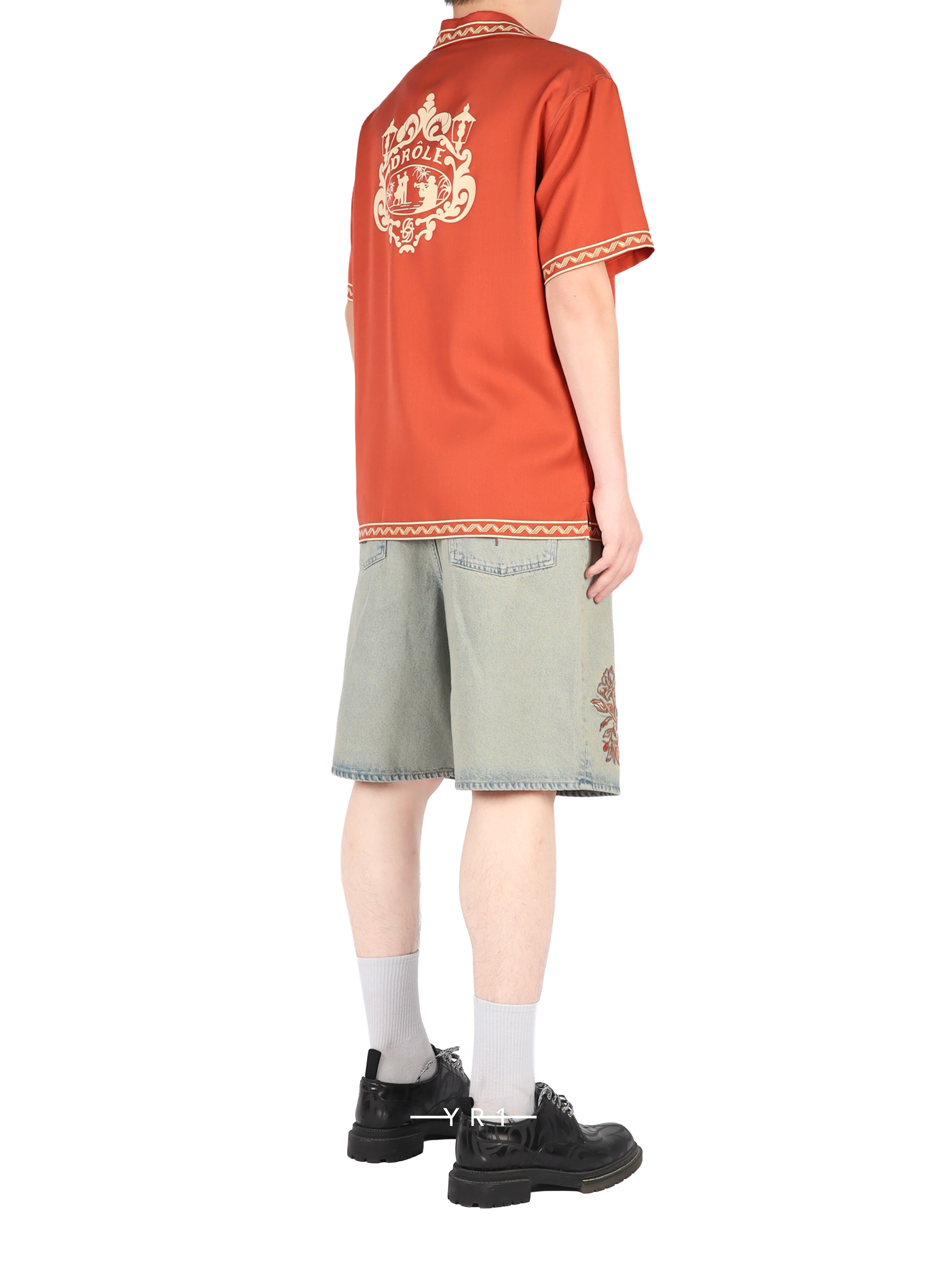 Chemise Brodee Danseurs