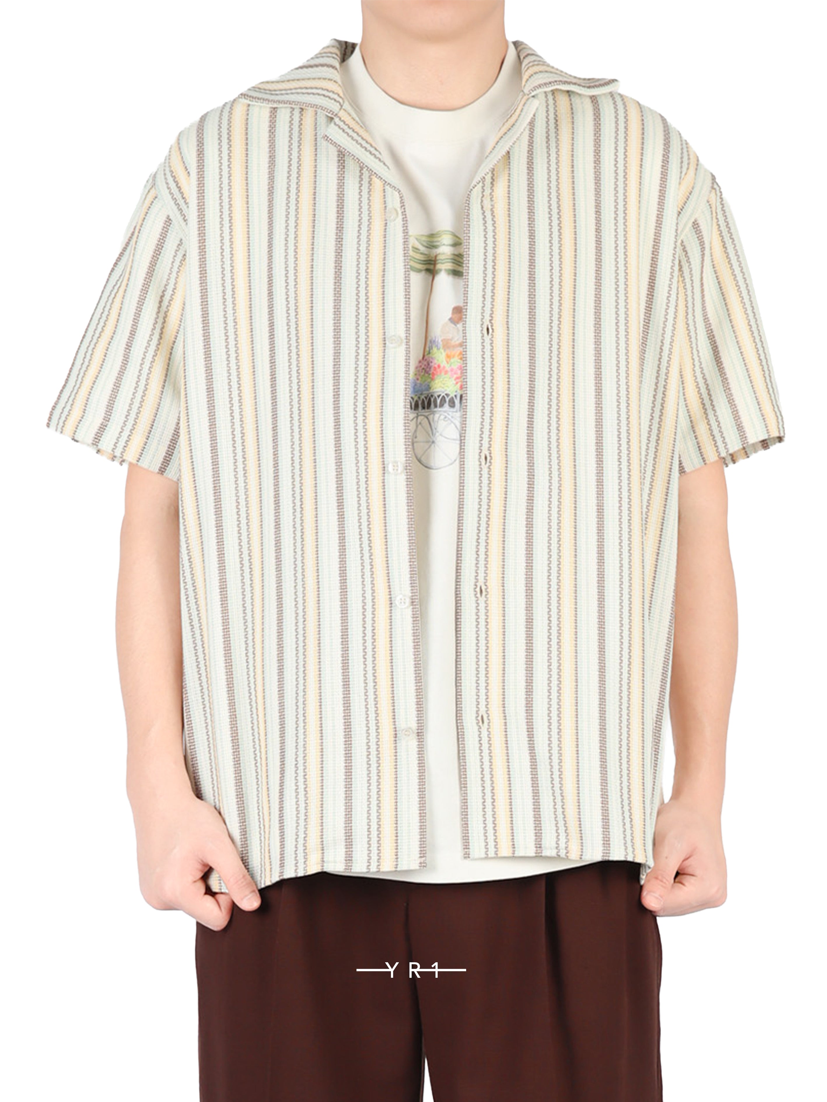 Chemise Rayee Coton