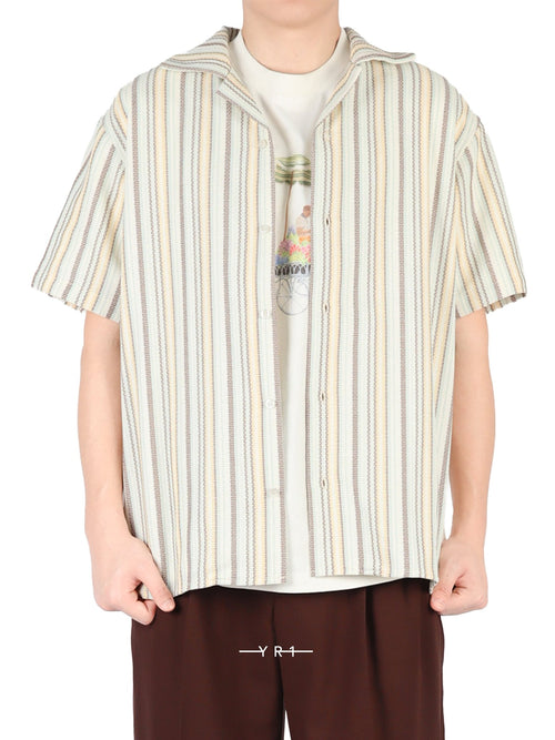 Chemise Rayee Coton - YR1