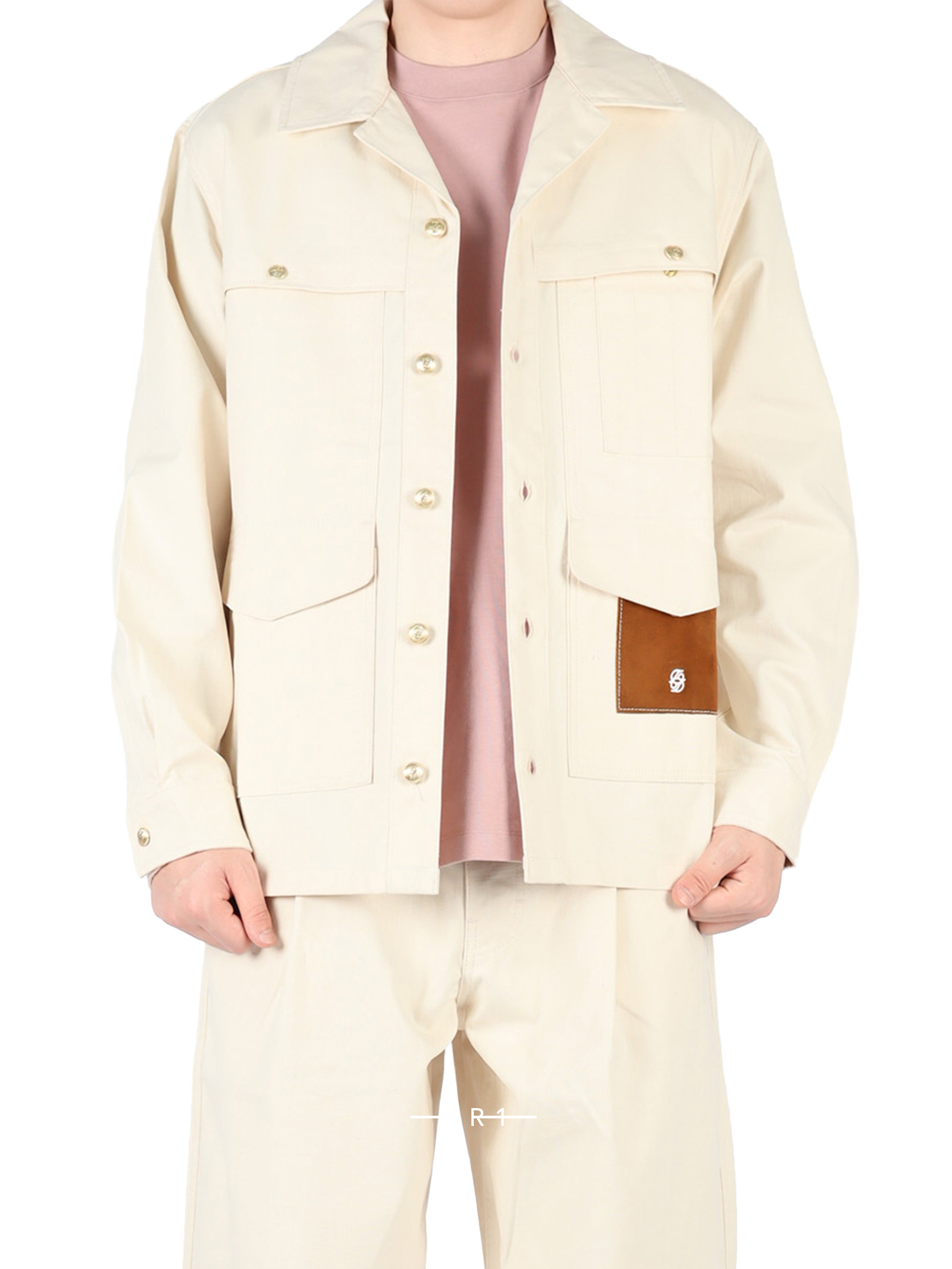 Veste Coton a Poches