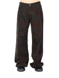 Unisex Corduroy Pants Woven