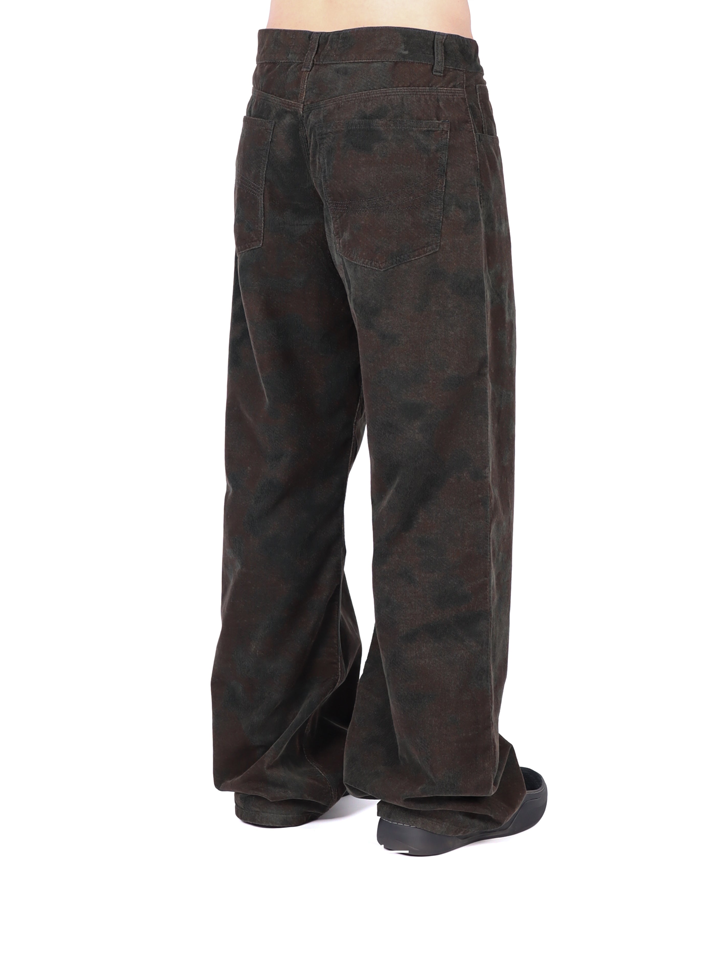 Unisex Corduroy Pants Woven