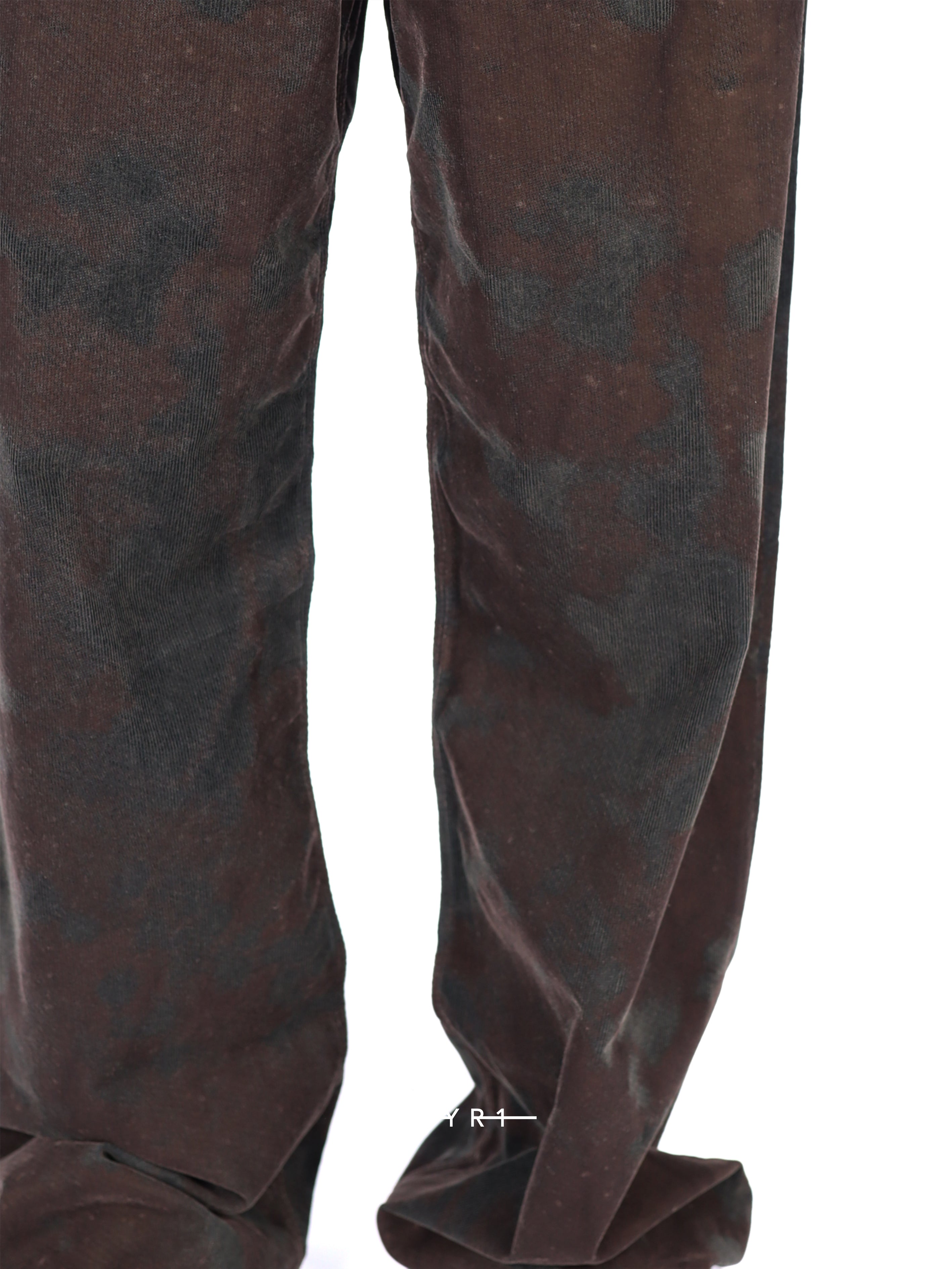 Unisex Corduroy Pants Woven