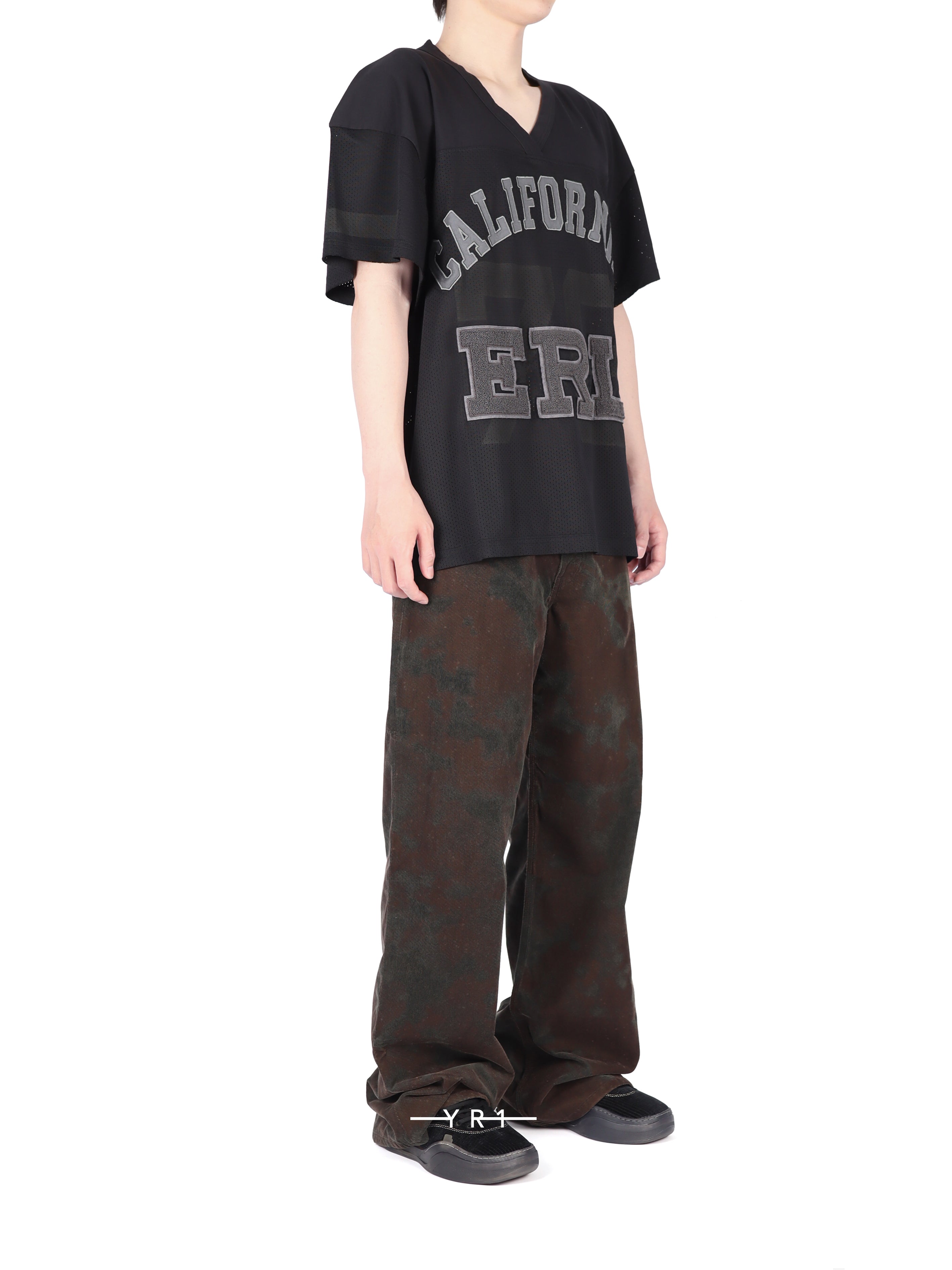 Unisex Mesh Football Tee Knit