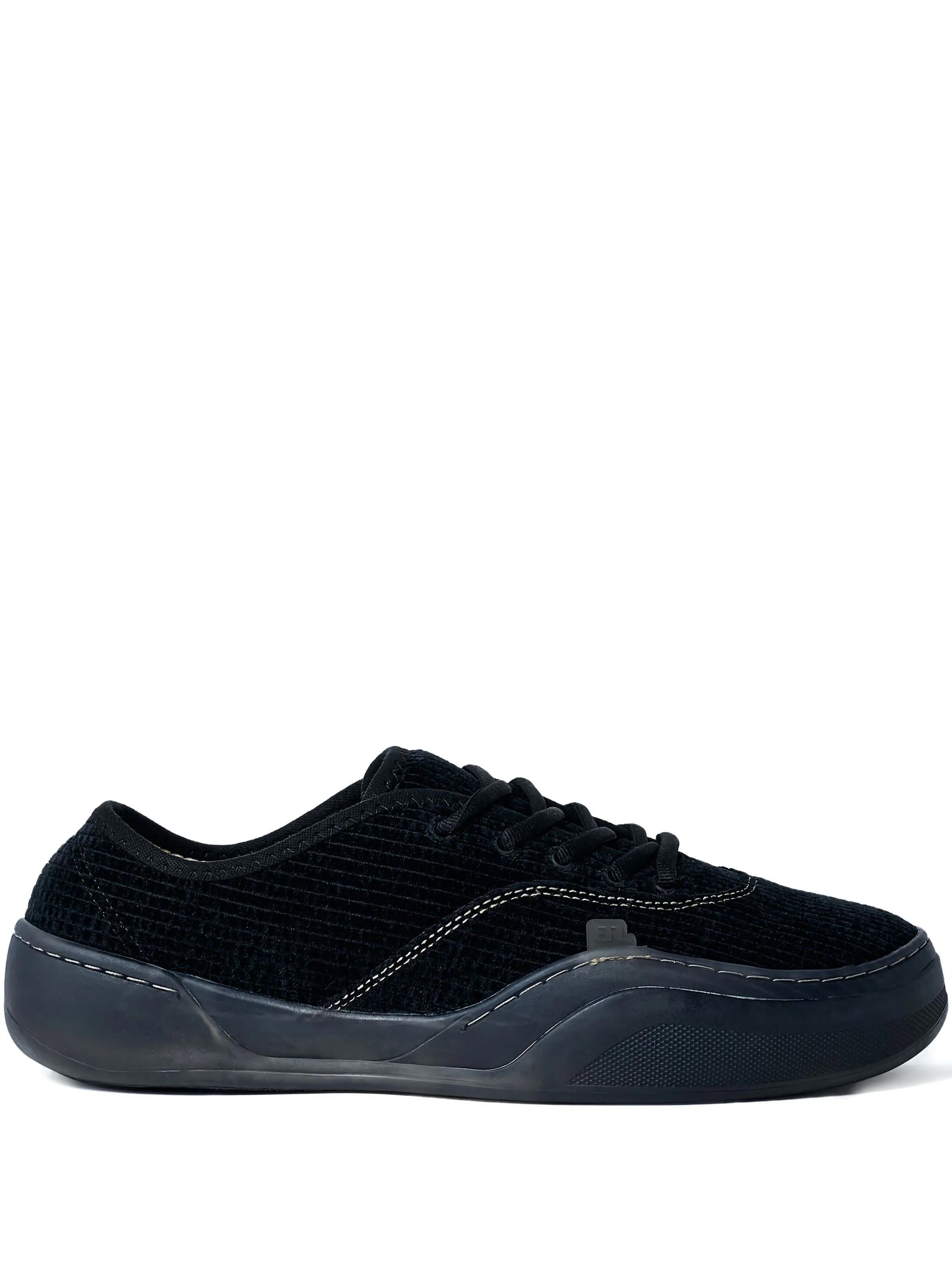 Unisex Corduroy Coupe Sneakers-Blk
