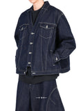 Denim T-Form Jacket Rinse
