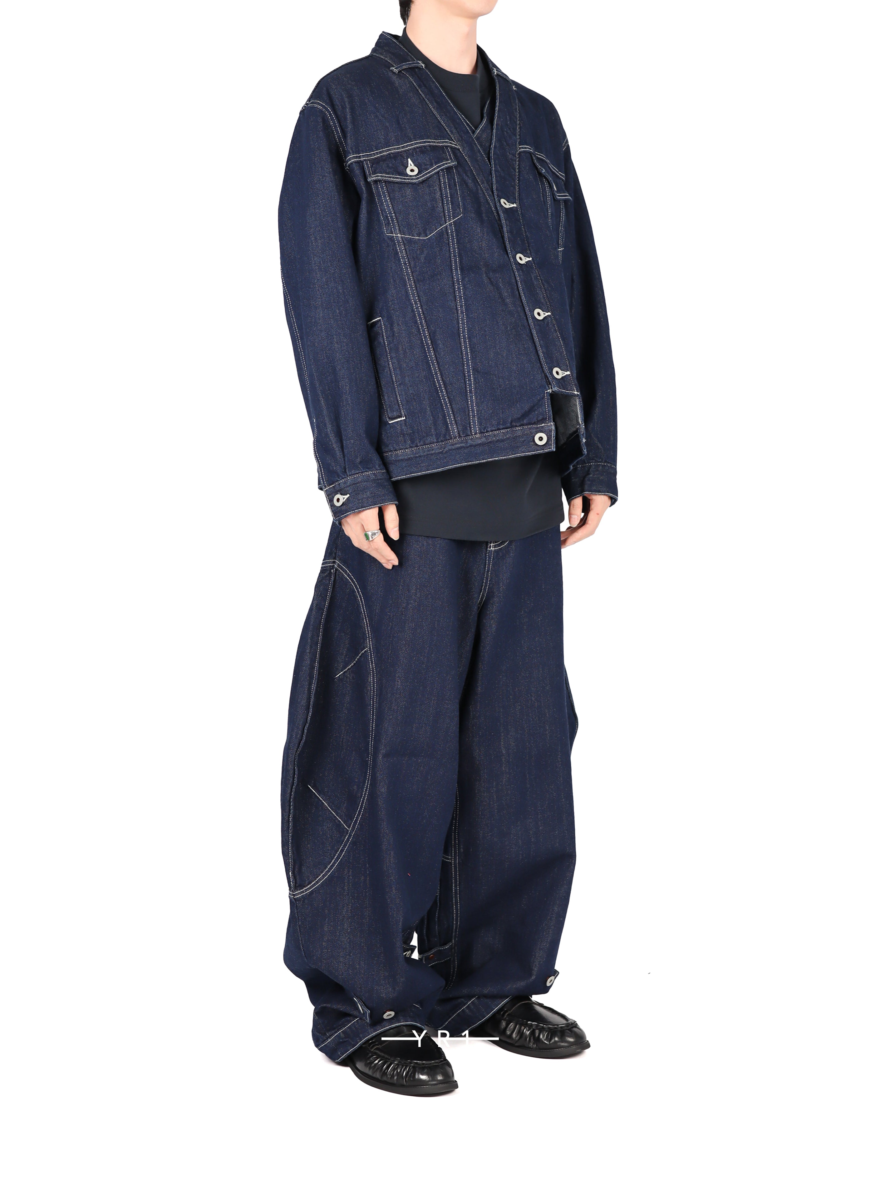 Denim T-Form Jacket Rinse
