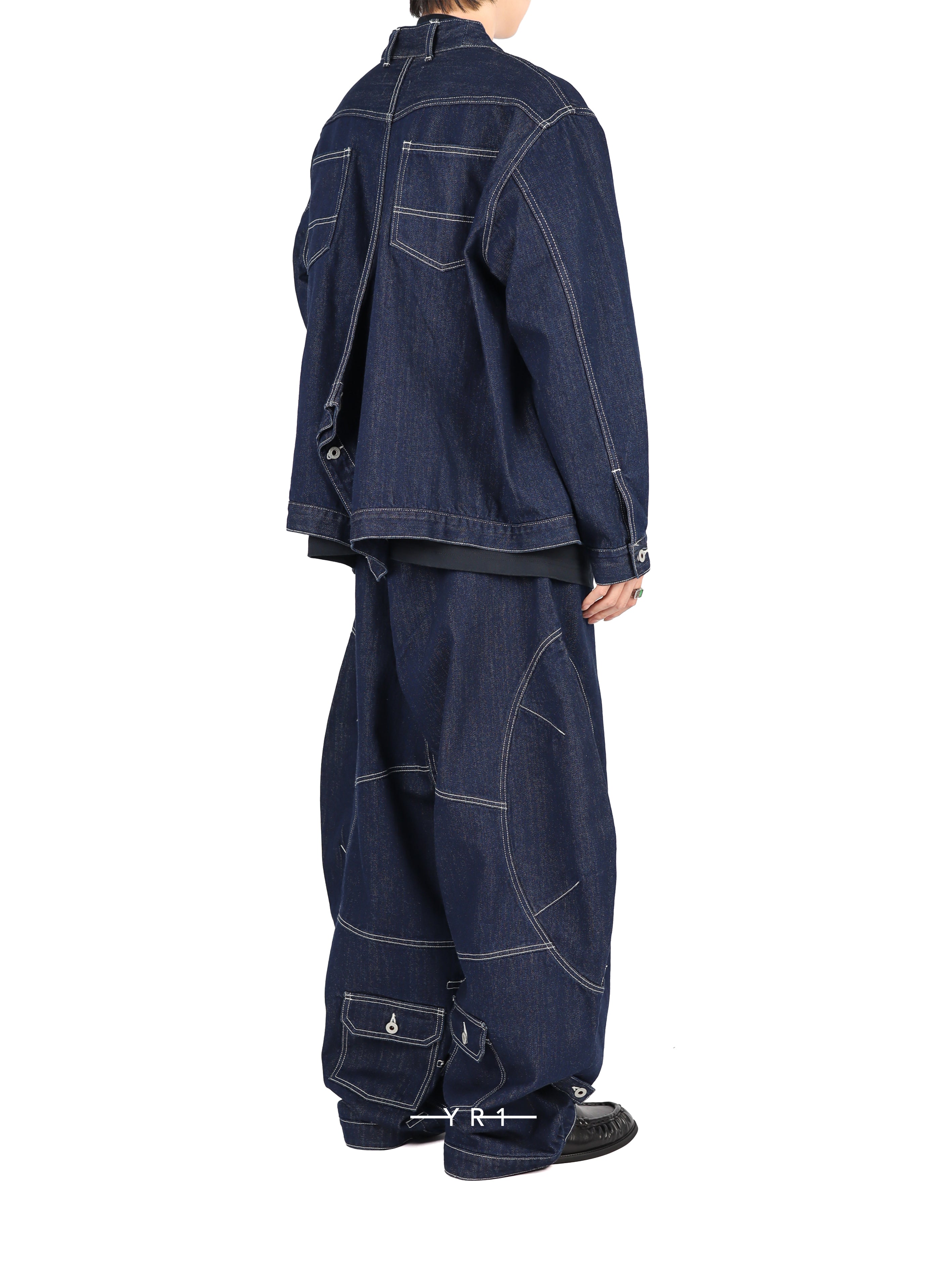 Denim T-Form Jacket Rinse