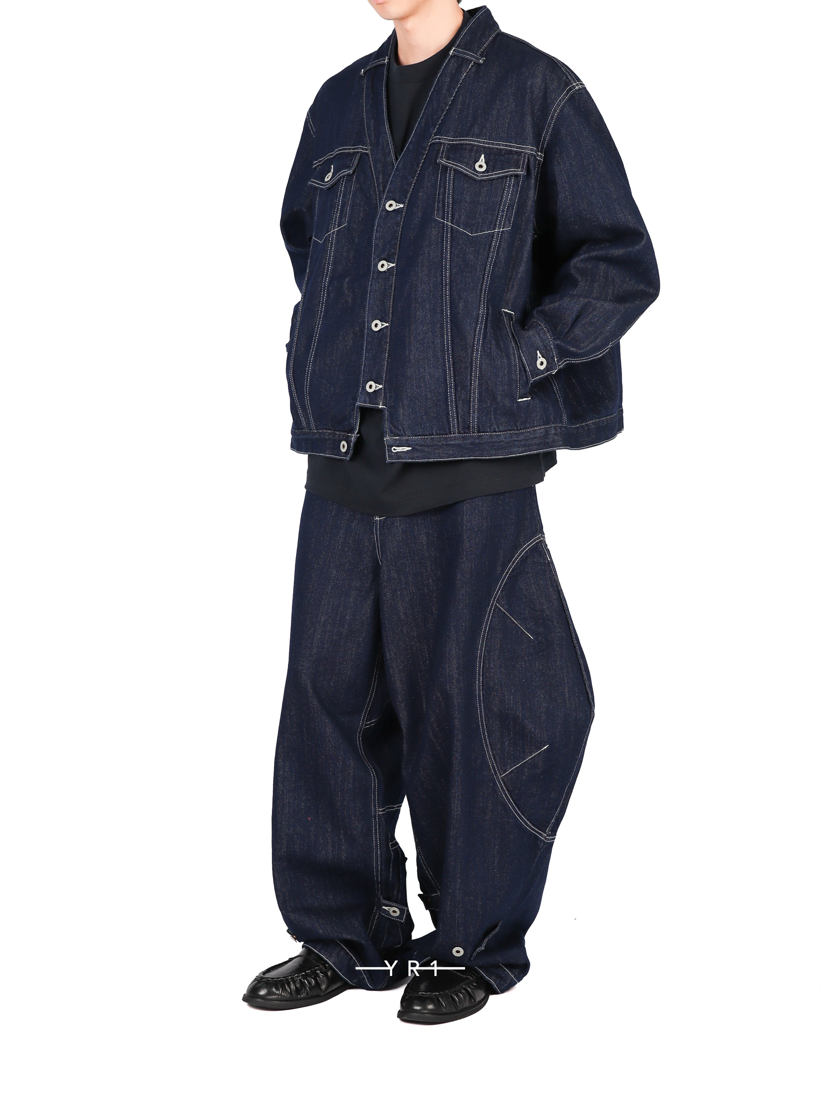 Denim T-Form Jacket Rinse