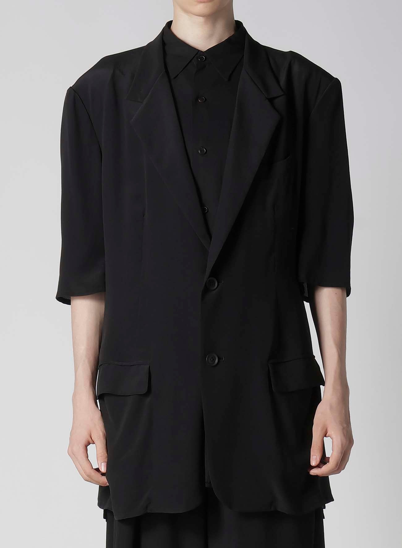 Cropped Sleeve Jacket YOHJ YAMAMOTO