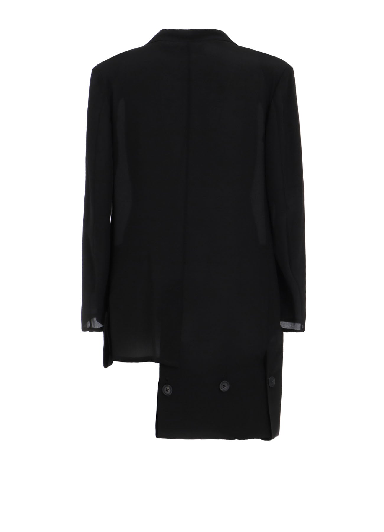 Hem Button Detail Jacket YOHJI YAMAMOTO