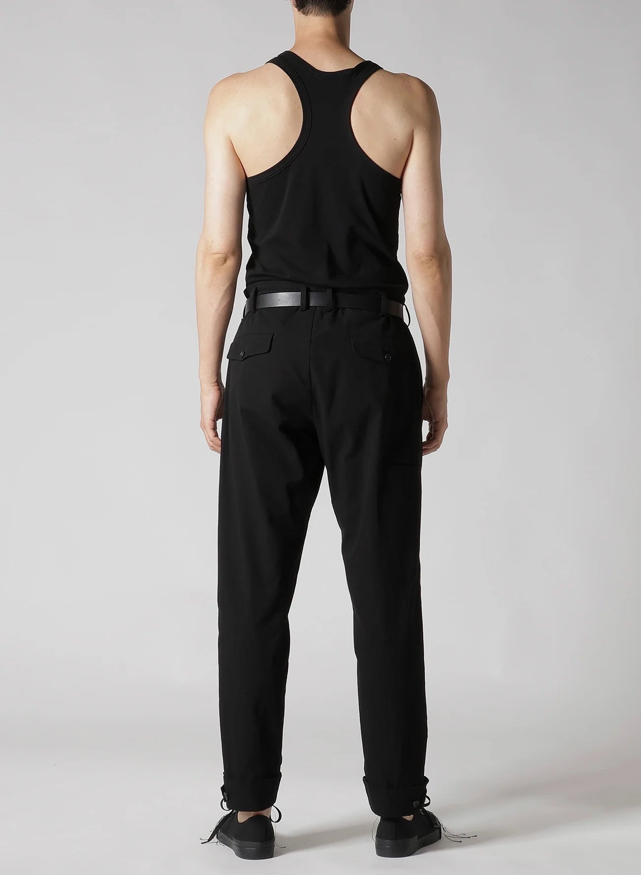 Tab Detail Slim Pants YOHJI YAMAMOTO