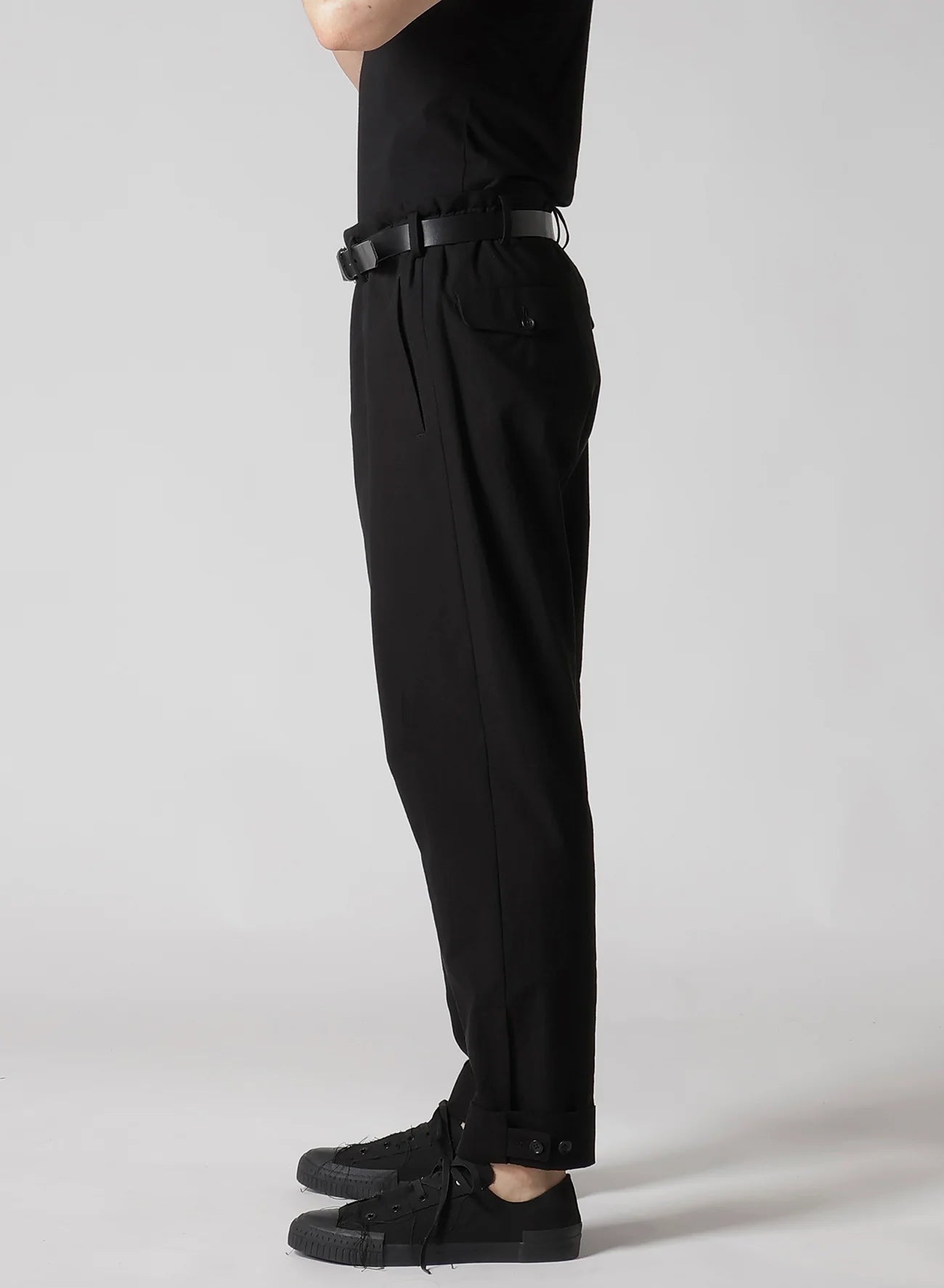 Tab Detail Slim Pants YOHJI YAMAMOTO