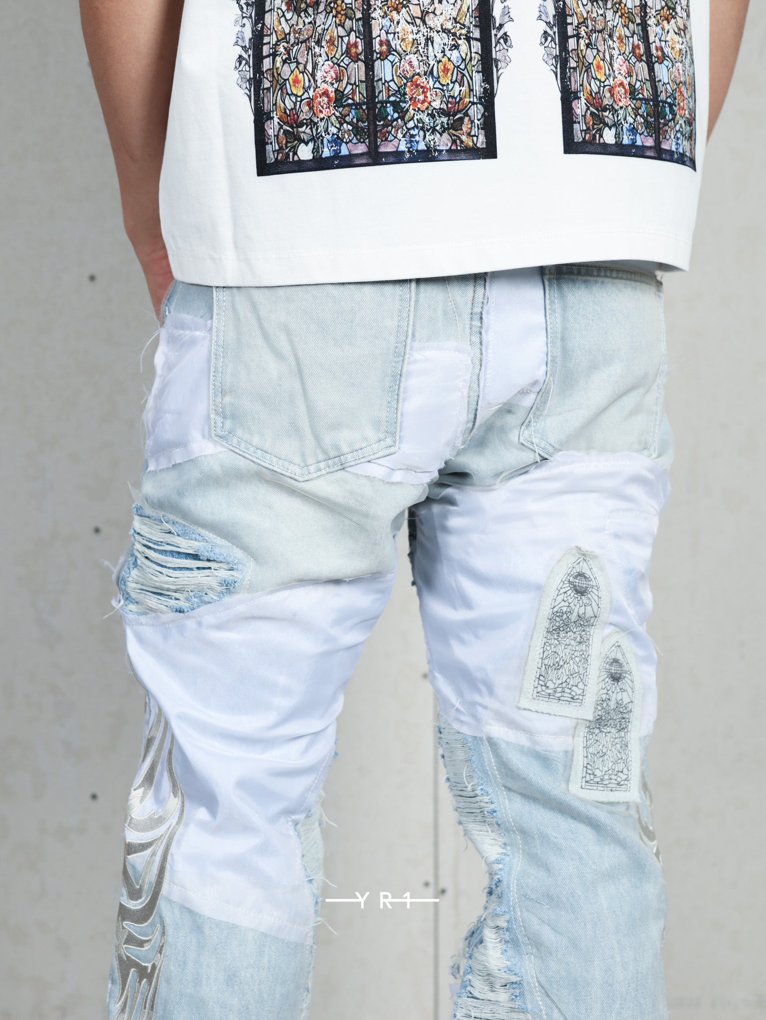 Wdw Winged Organza Denim WHO DECIDES WAR