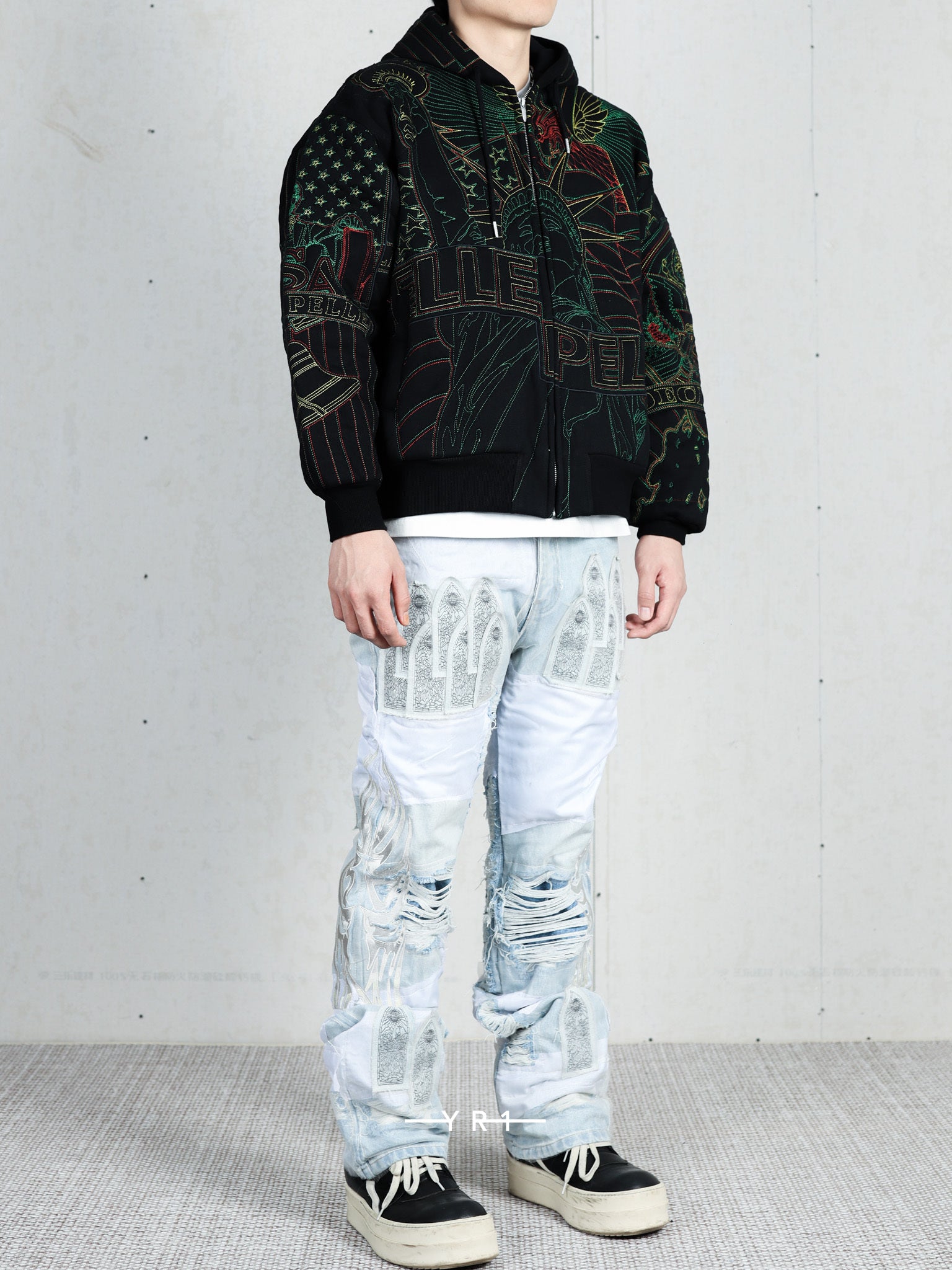 Wdw Winged Organza Denim WHO DECIDES WAR