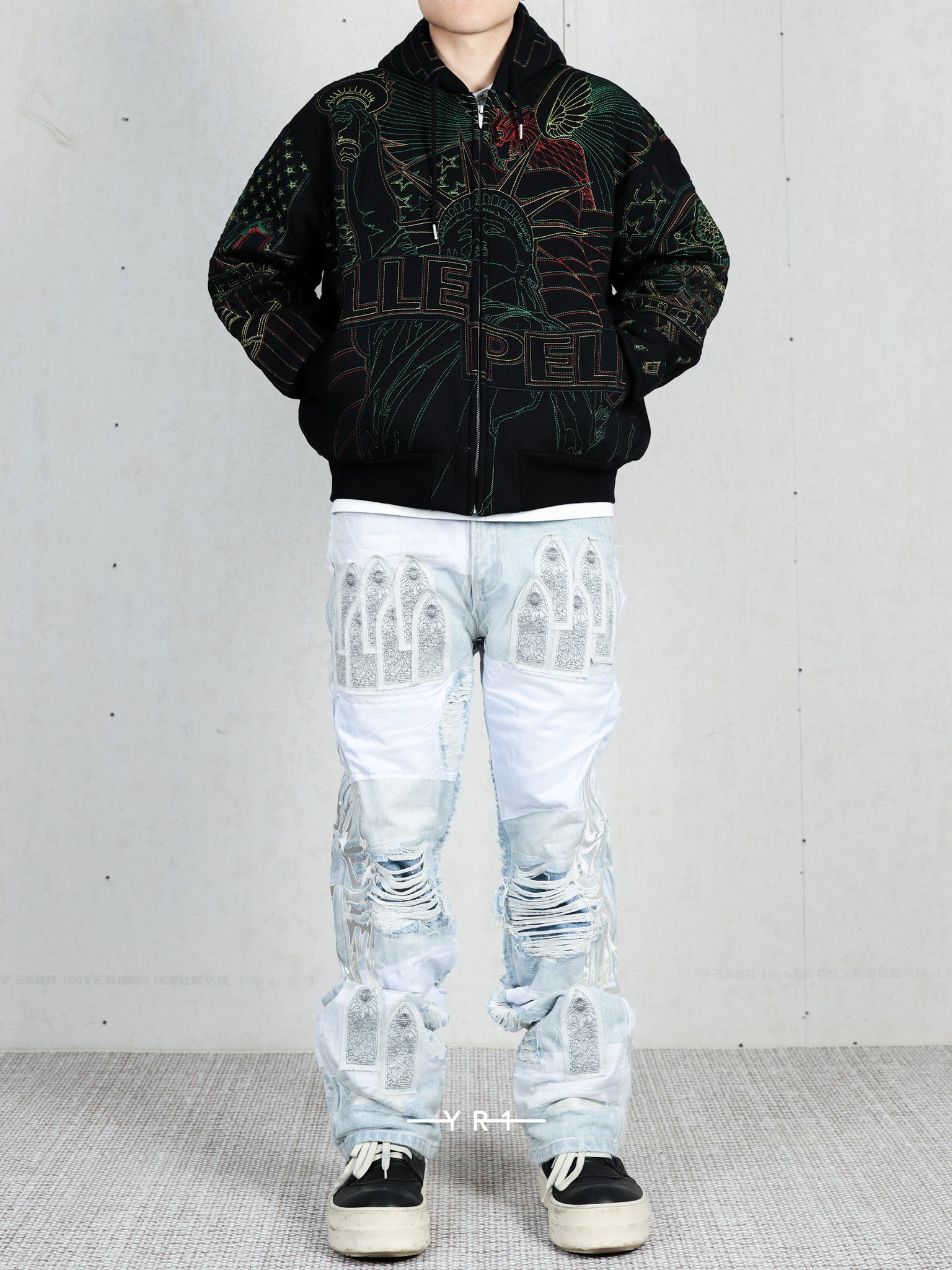 Wdw Winged Organza Denim WHO DECIDES WAR