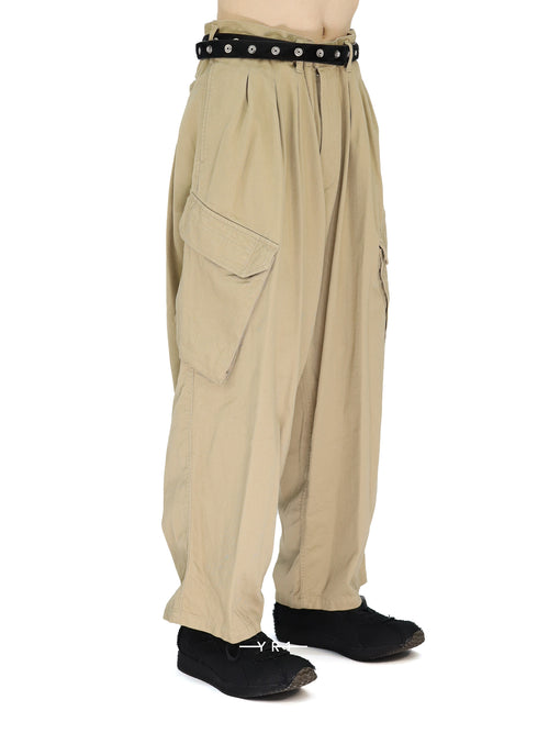 12Tuck Work Pants YOHJI YAMAMOTO