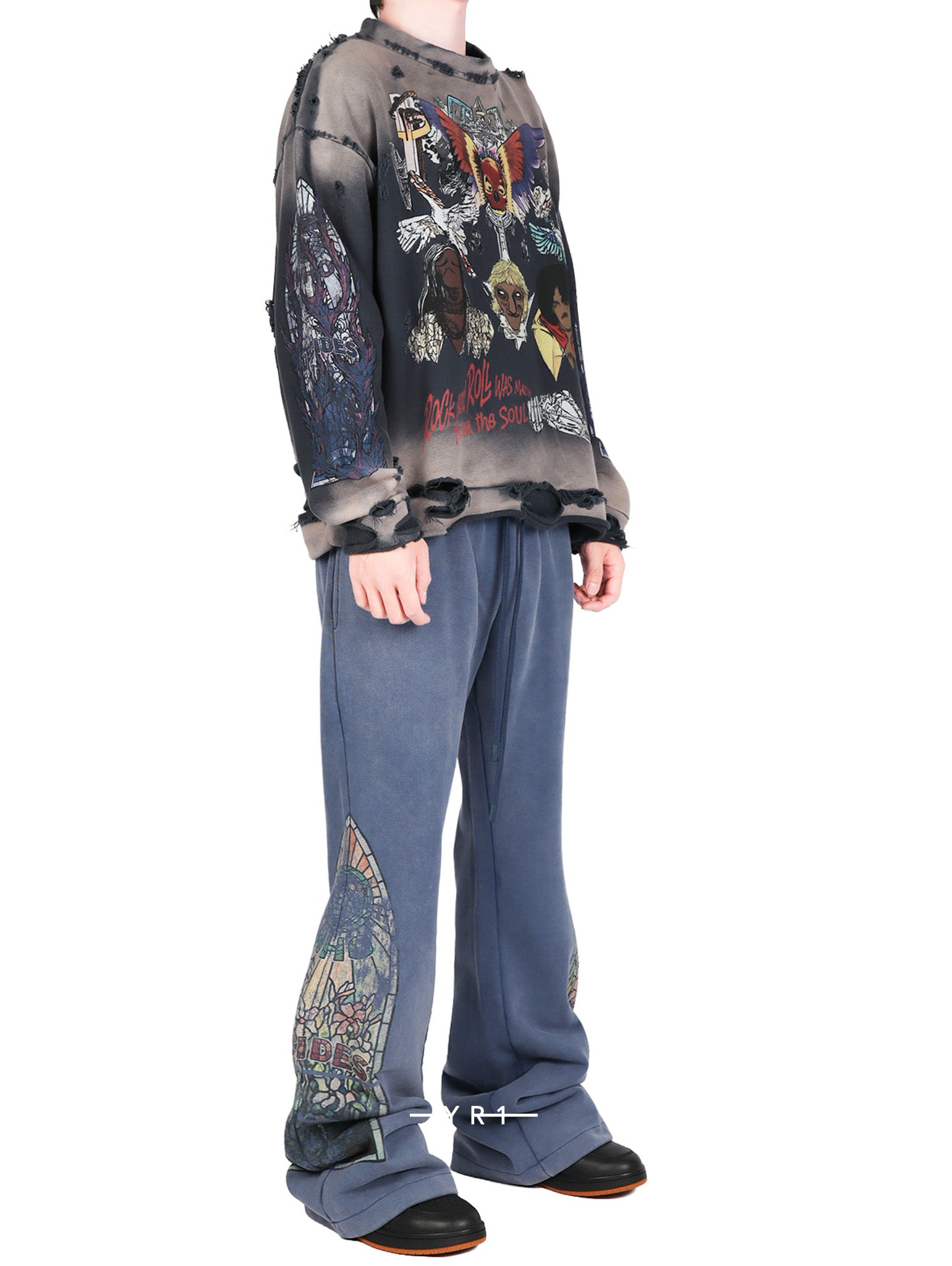 Skull Pullover WHO DECIDES WAR