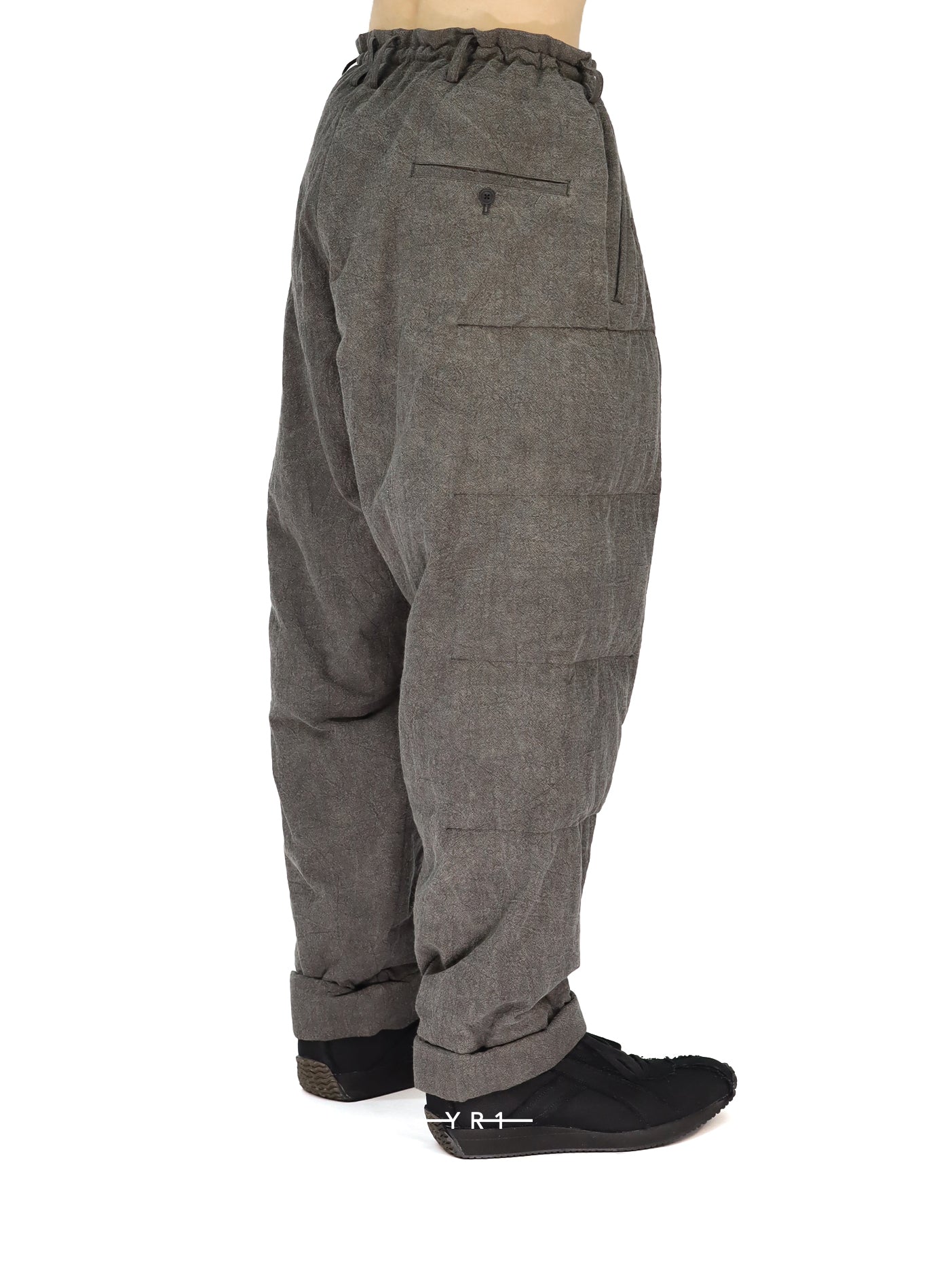 Horizontal Padded Pants YOHJI YAMAMOTO