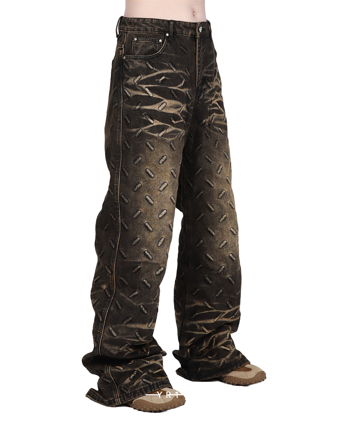 Thread Plate Denim WHO DECIDES WAR