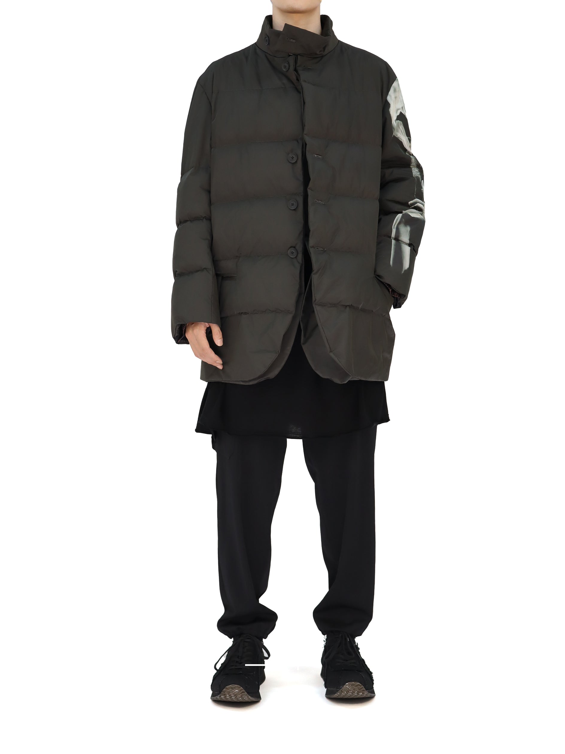 Horizontal Padded Stand Jacket Pt YOHJI YAMAMOTO