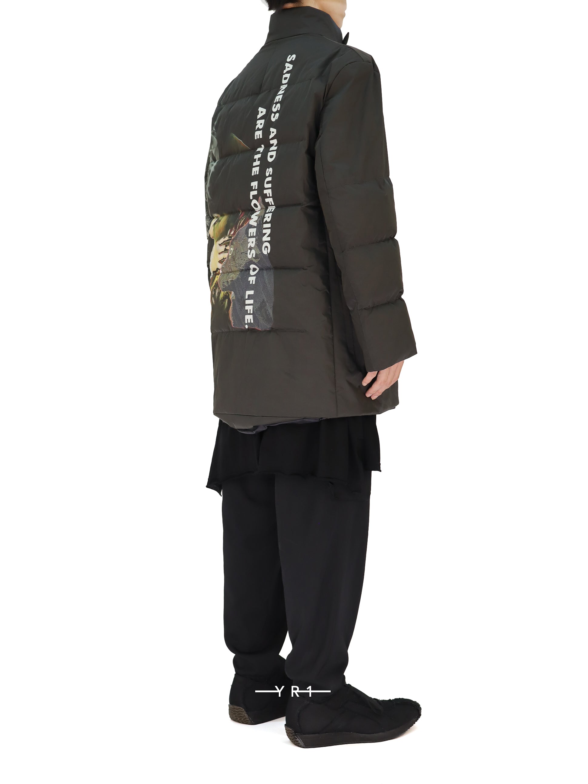 Horizontal Padded Stand Jacket Pt YOHJI YAMAMOTO