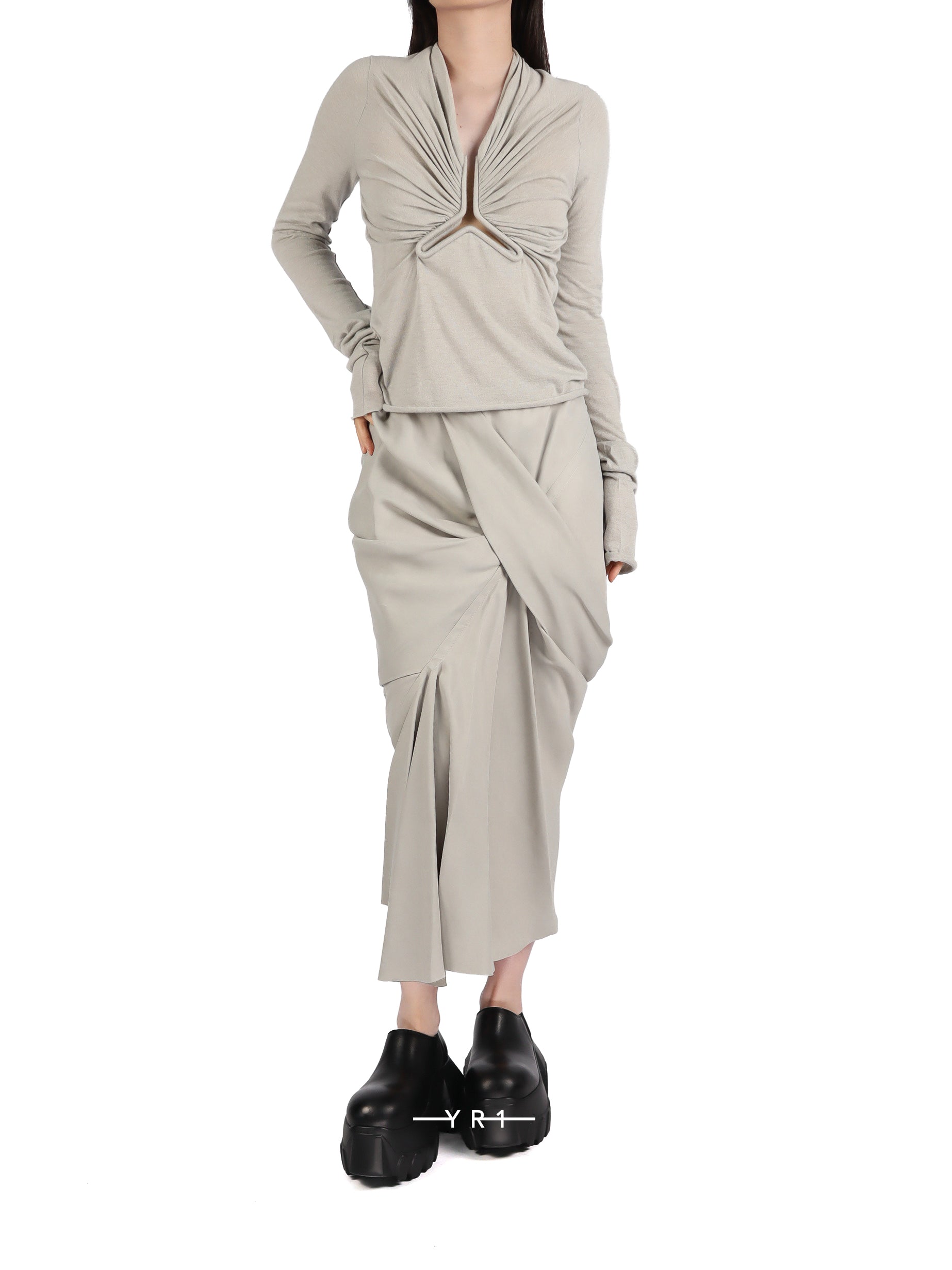 RP Allanah Ls T-Prl RICK OWENS