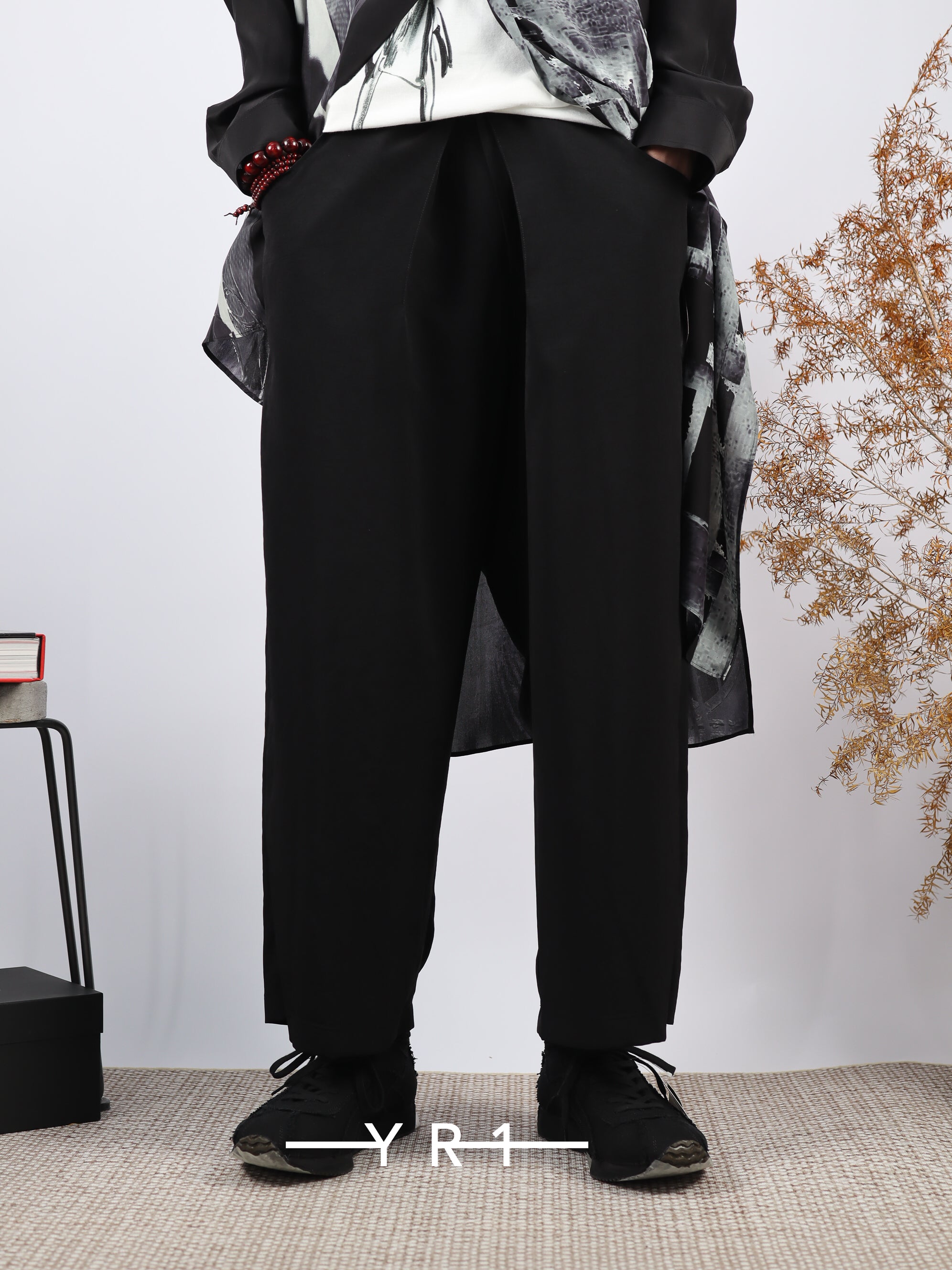 Center Tucked Pants YOHJI YAMAMOTO