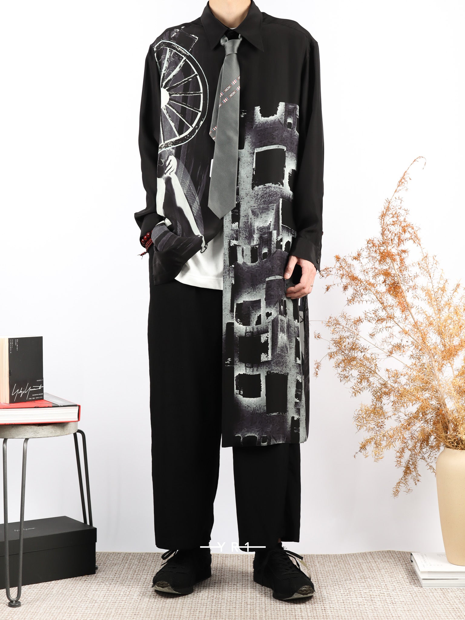 Derby Tie A-1 YOHJI YAMAMOTO