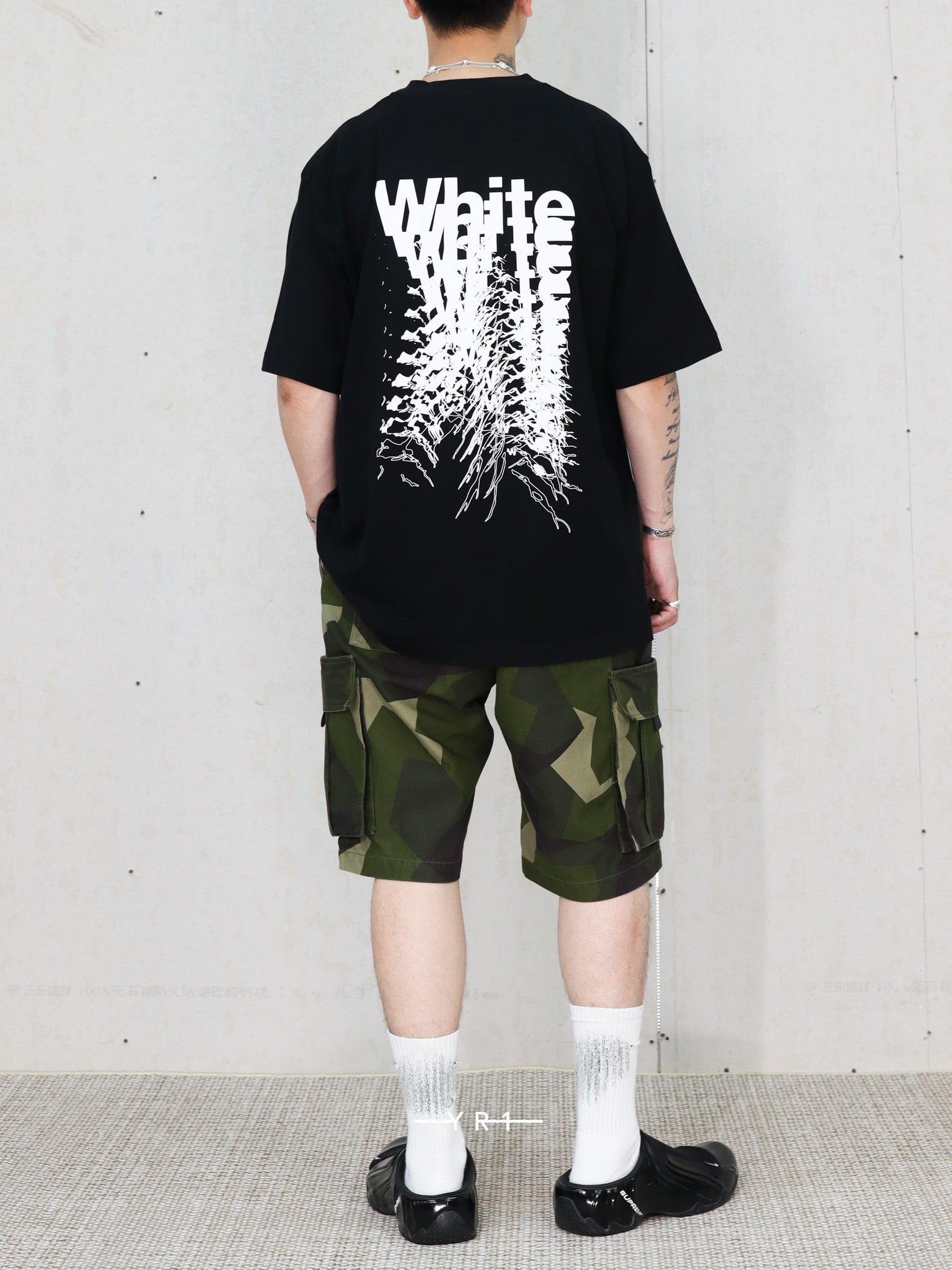 Mountain T-Shirt WHITE MOUNTAINEERING