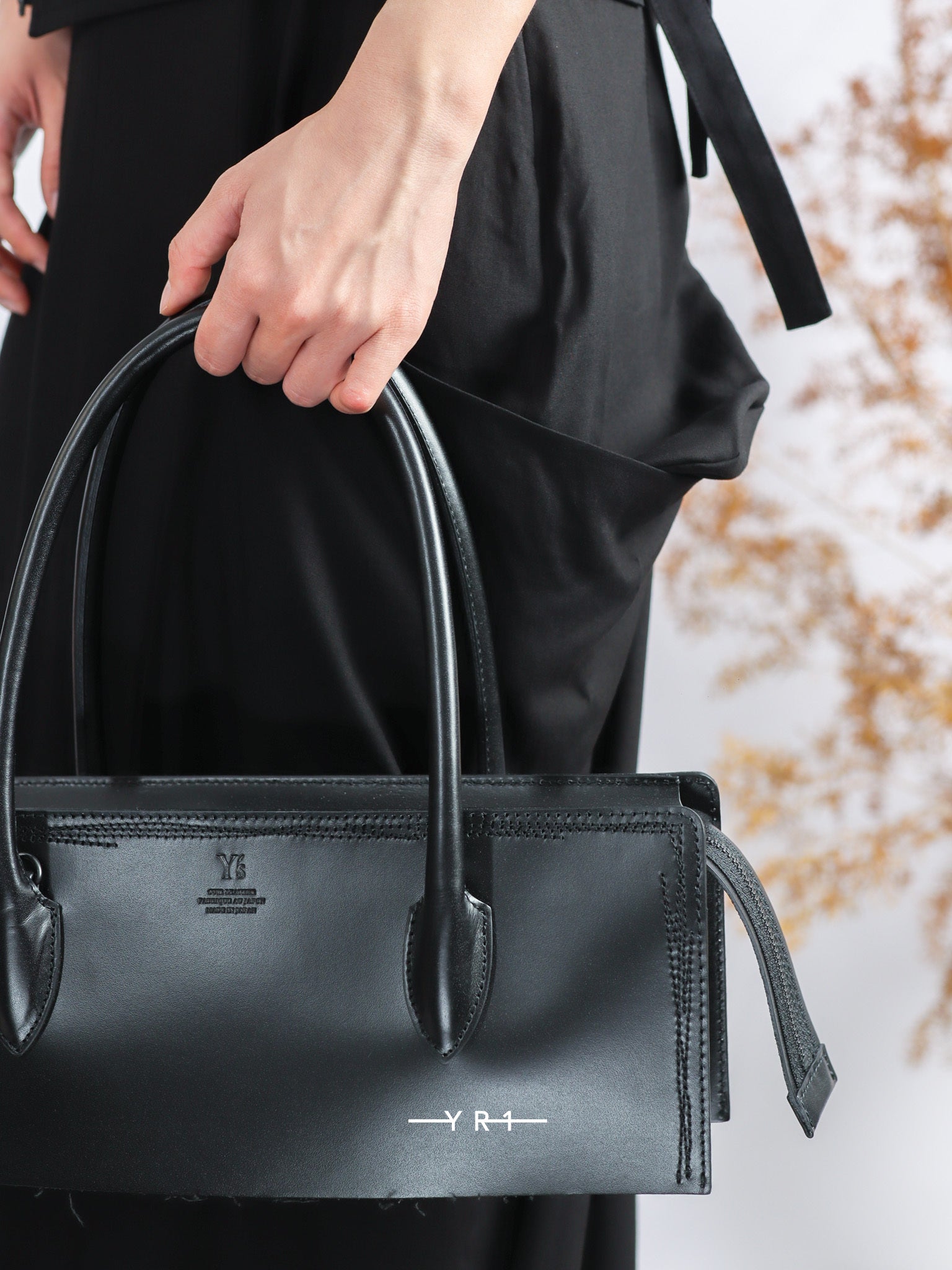 ys-Chopped Square Bag Y'S