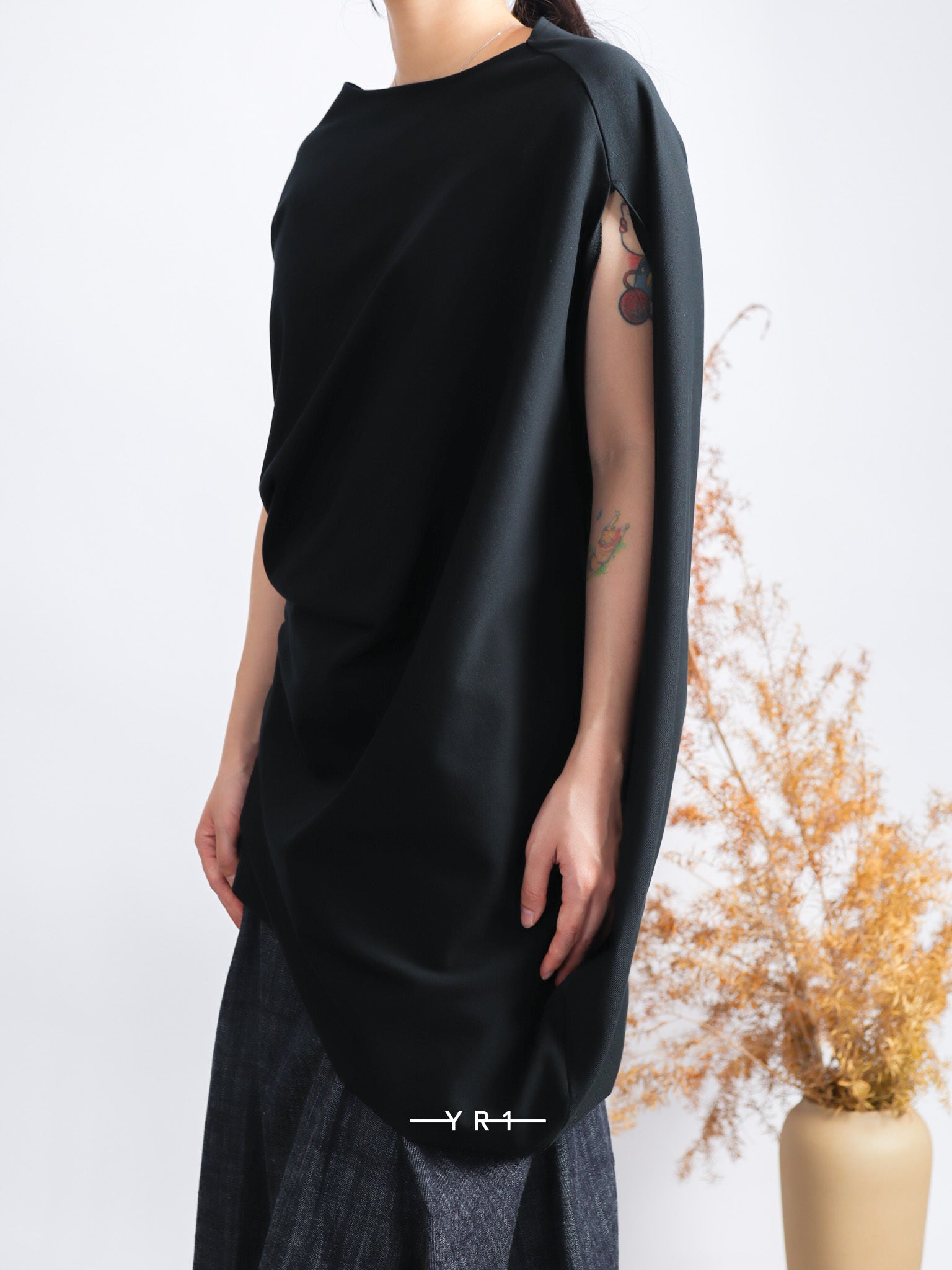 ys-N-Arranged Long Cut&Sewn Y'S