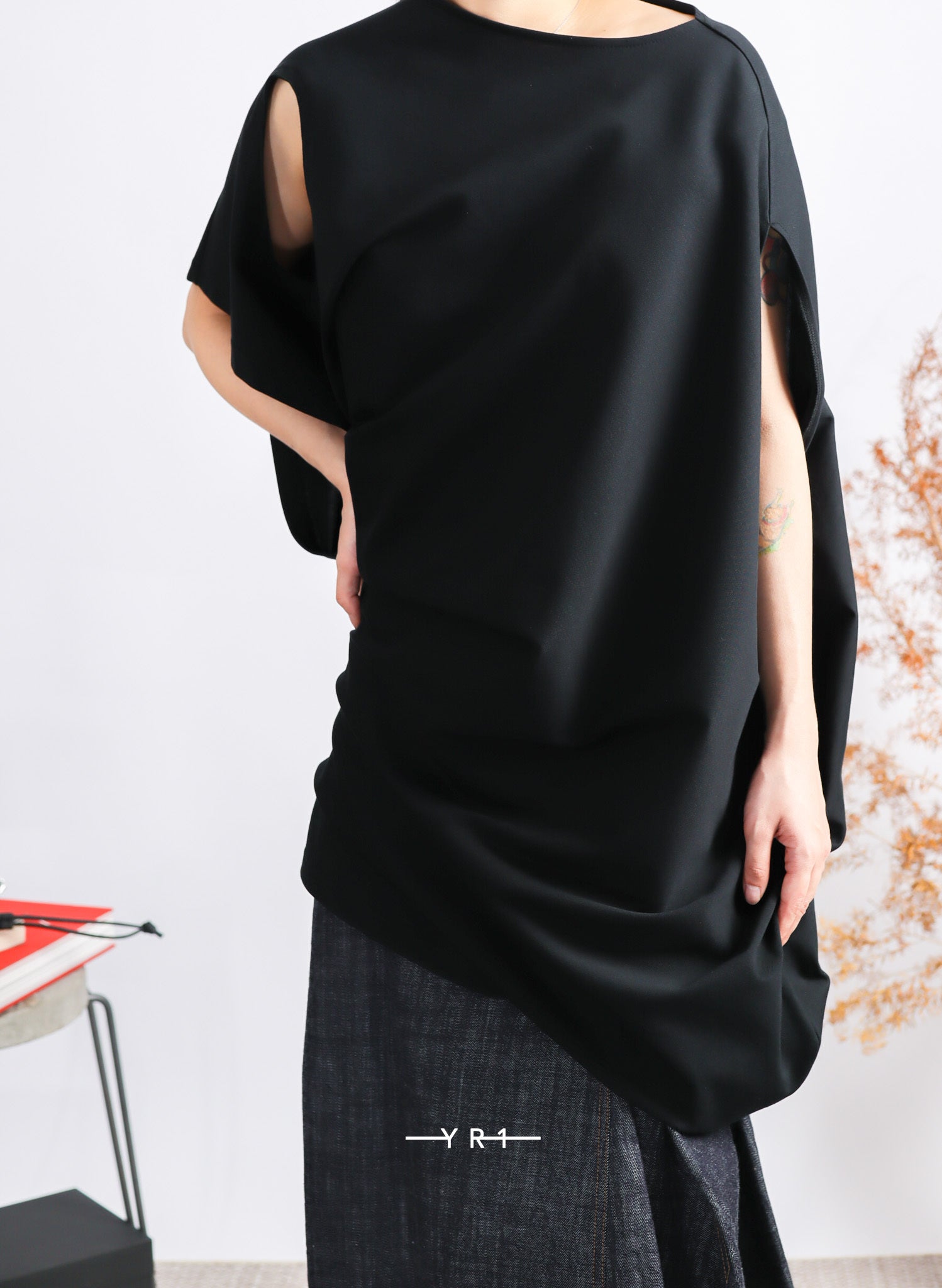 ys-N-Arranged Long Cut&Sewn Y'S