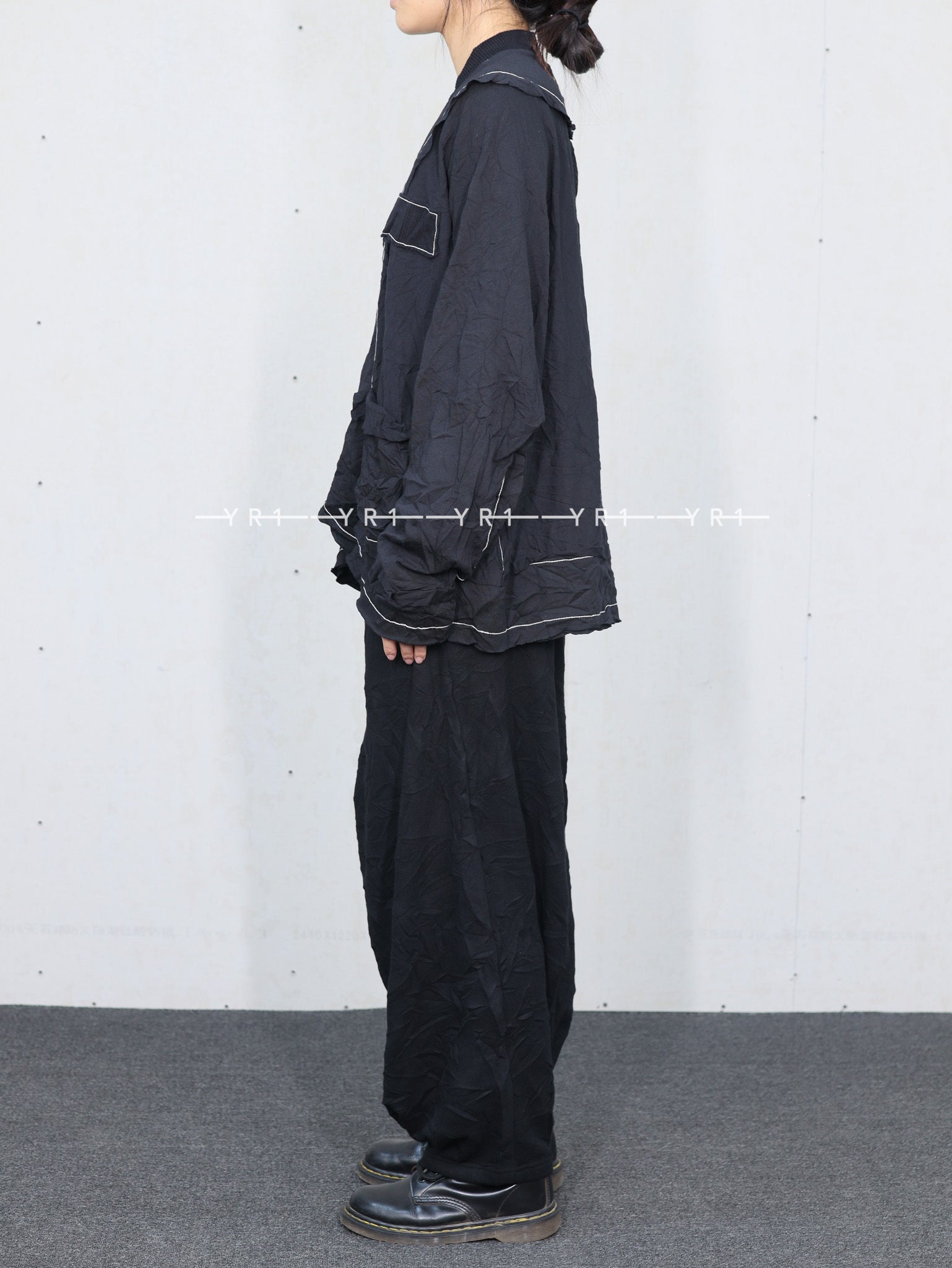 ys-M-Doubled Front Button P Y'S