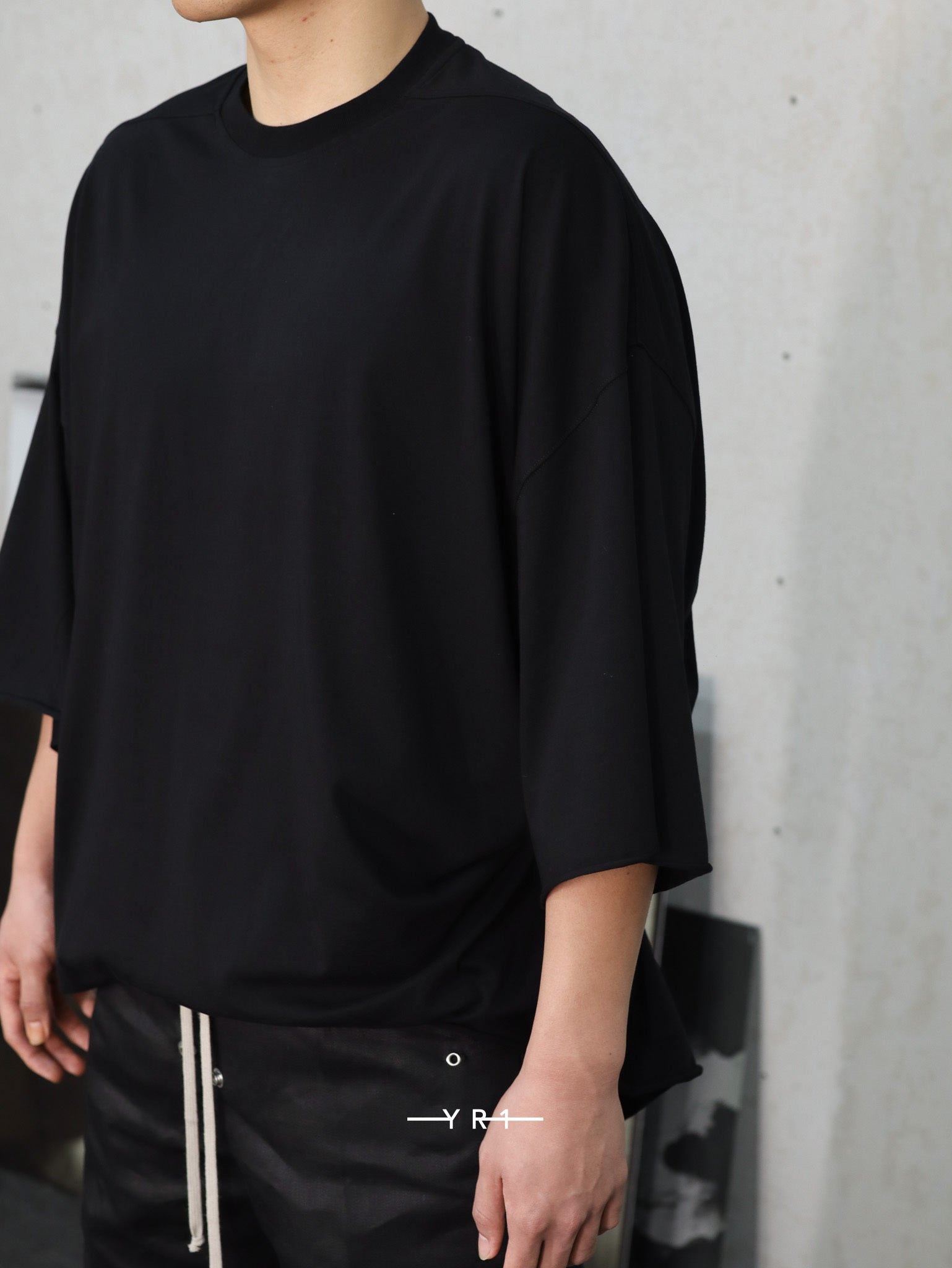 RU Tommy T-Blk RICK OWENS