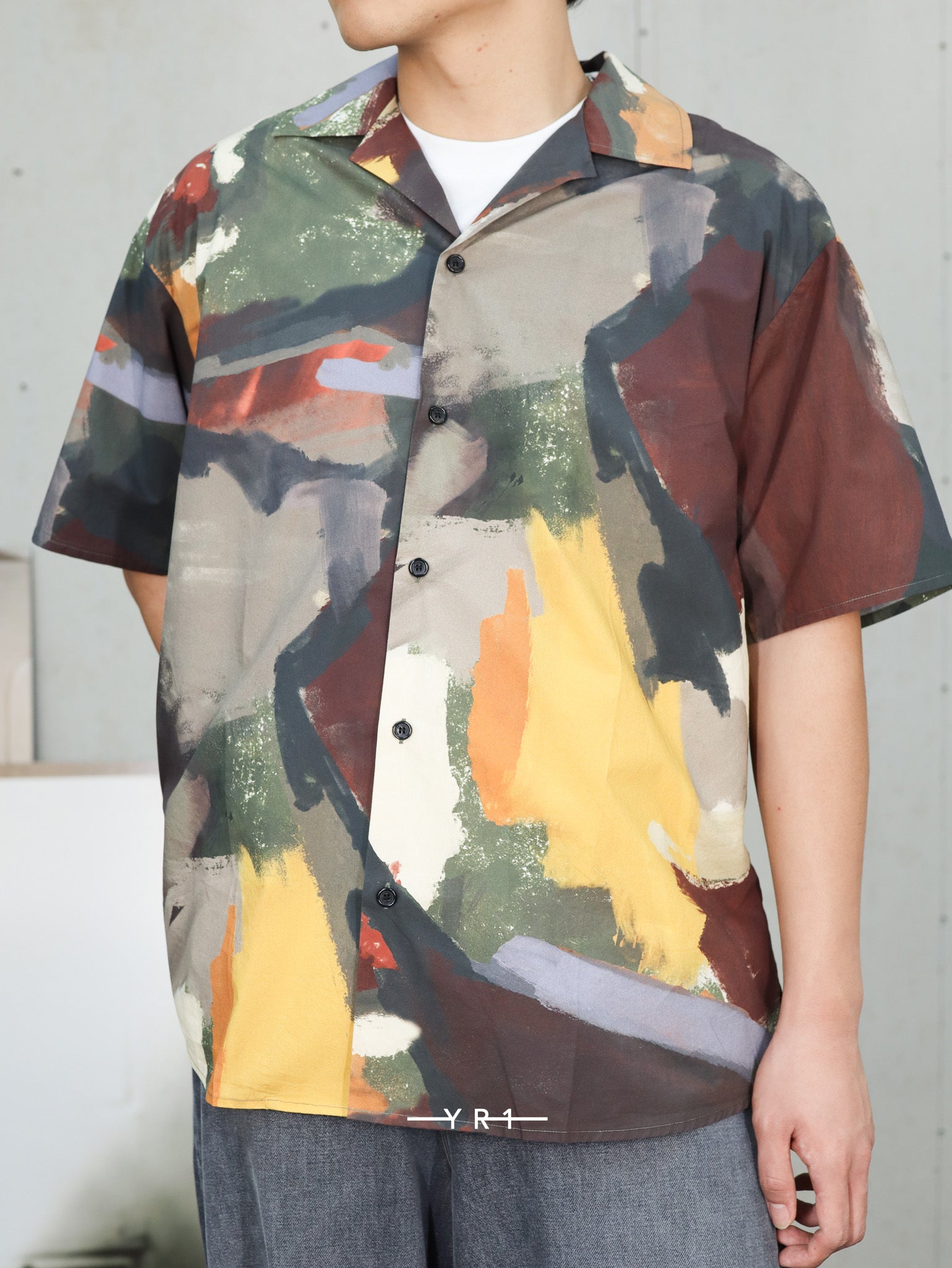 Short Sleeve Printed Shirt JW ANDERSON