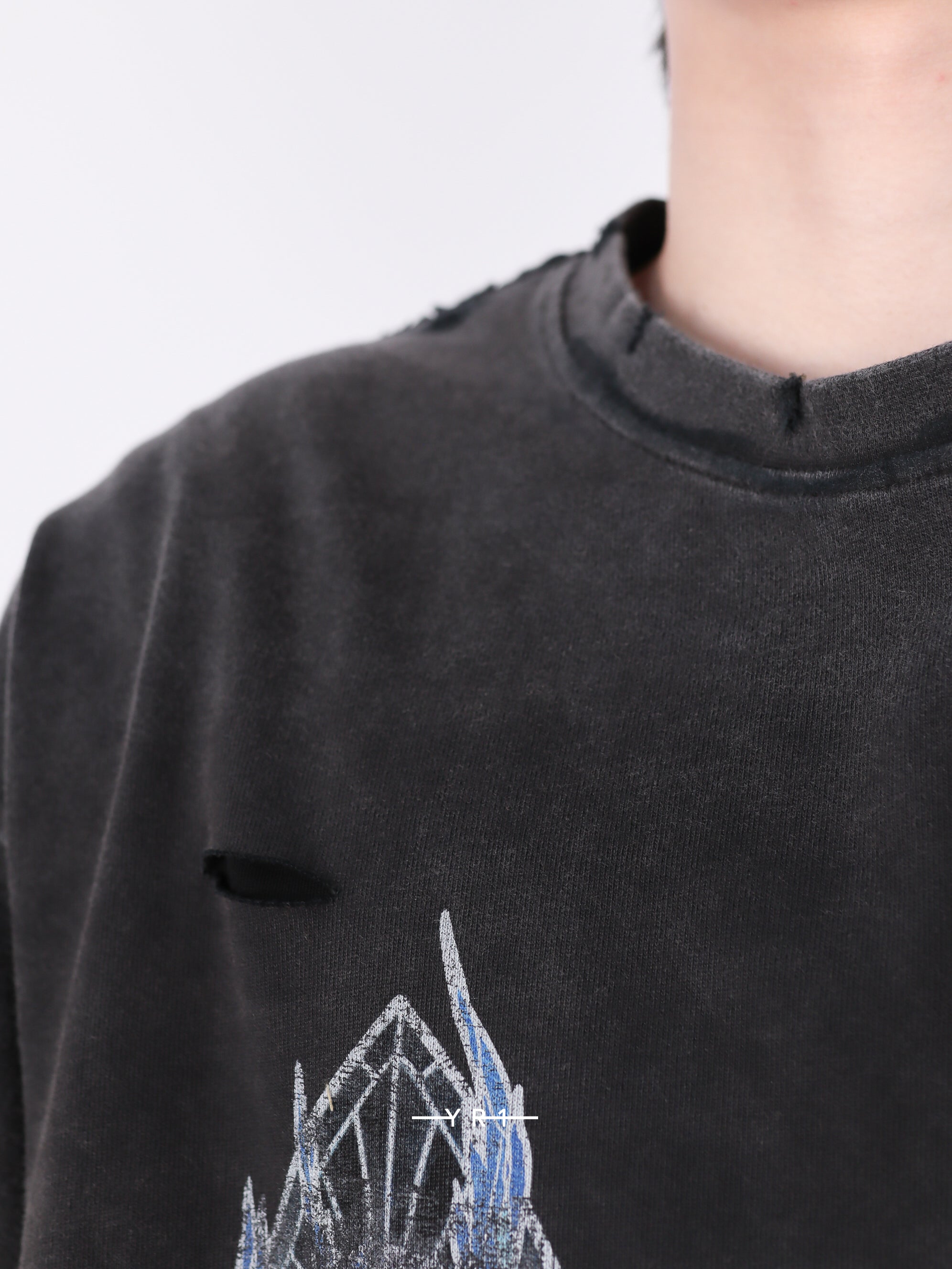 Flame Glass Double Jersey WHO DECIDES WAR