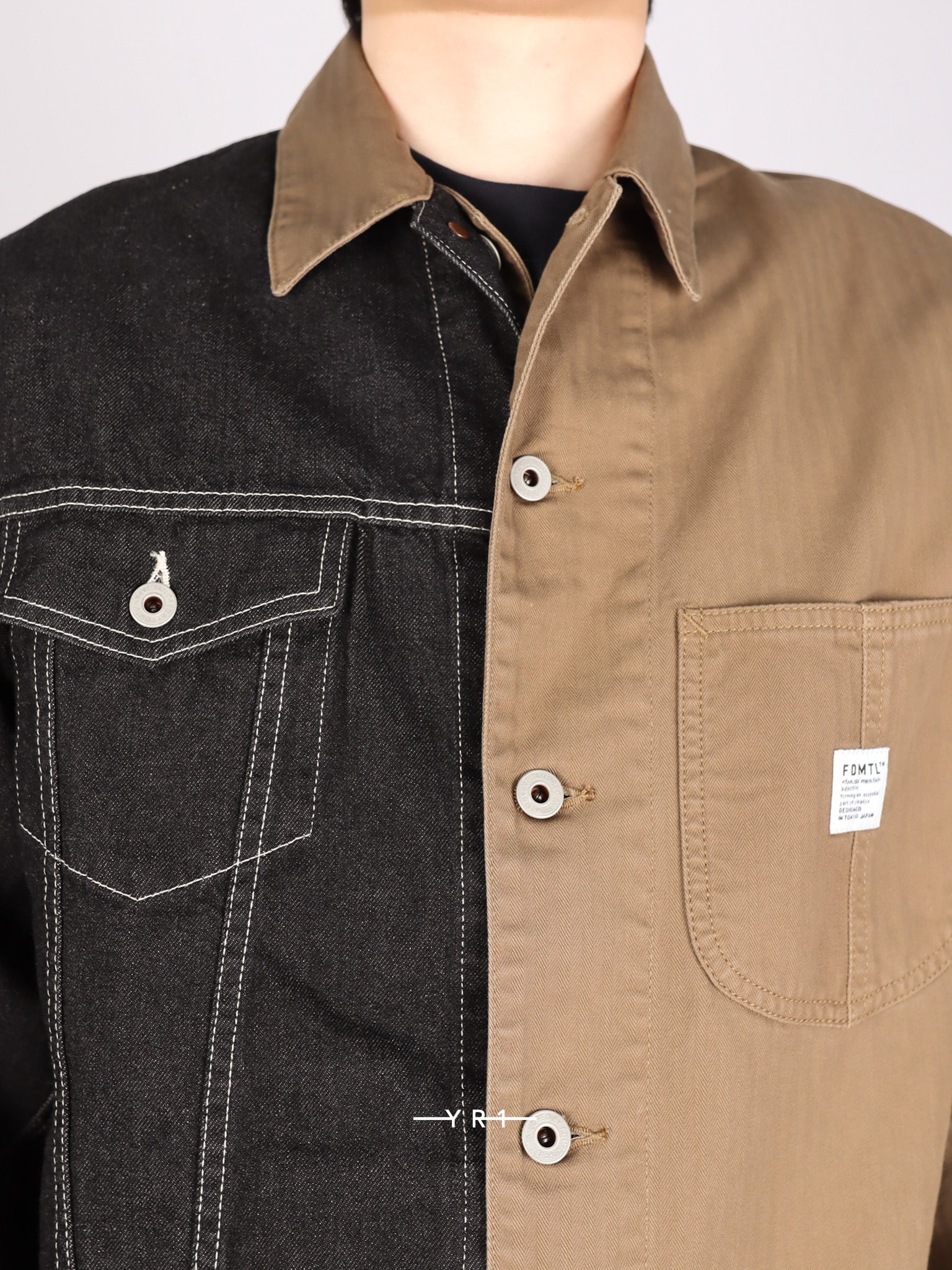 Third Jacket Coverall Rinse FDMTL