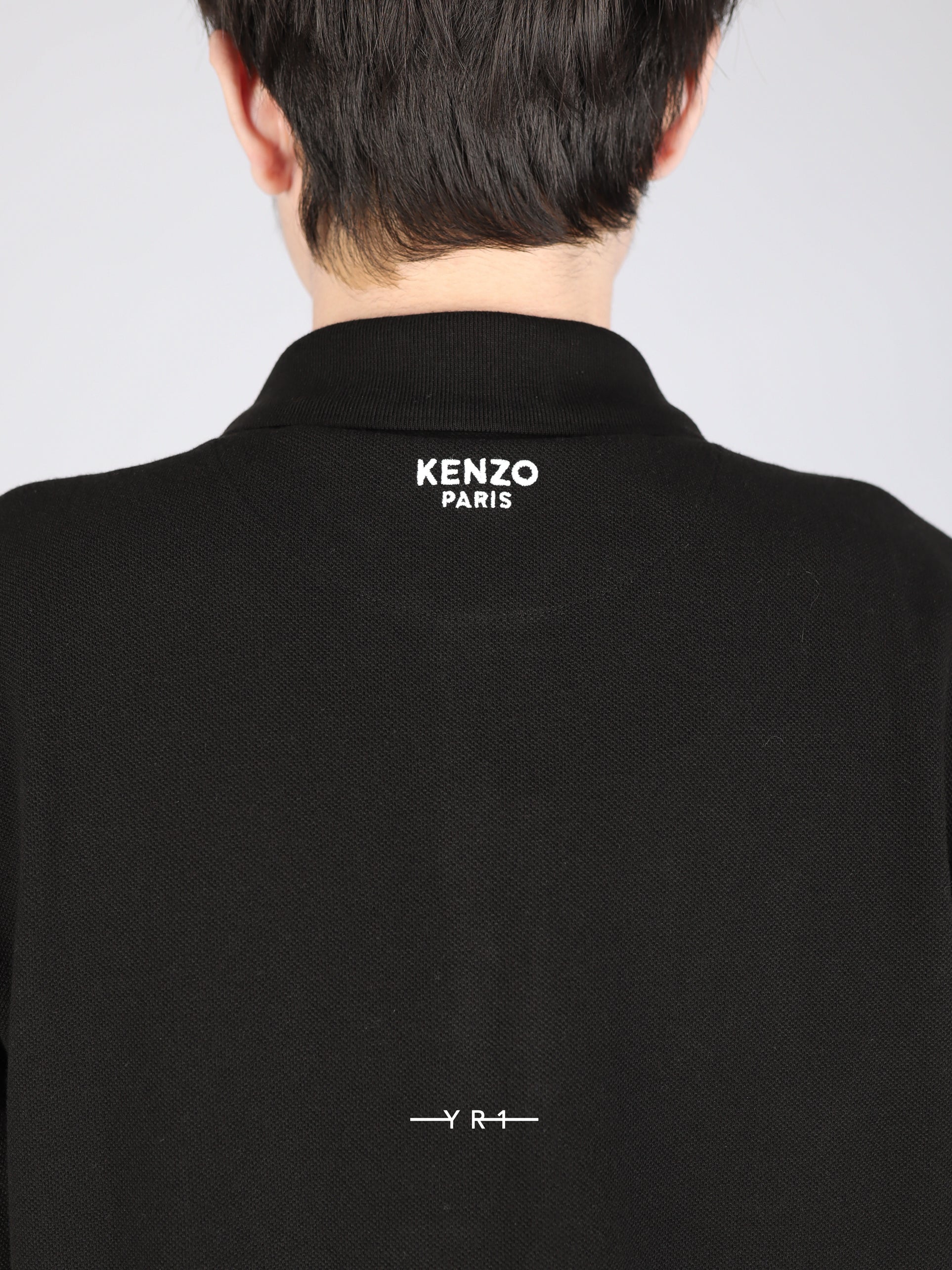 Gots Boke Flower Embr'd Slim Polo KENZO