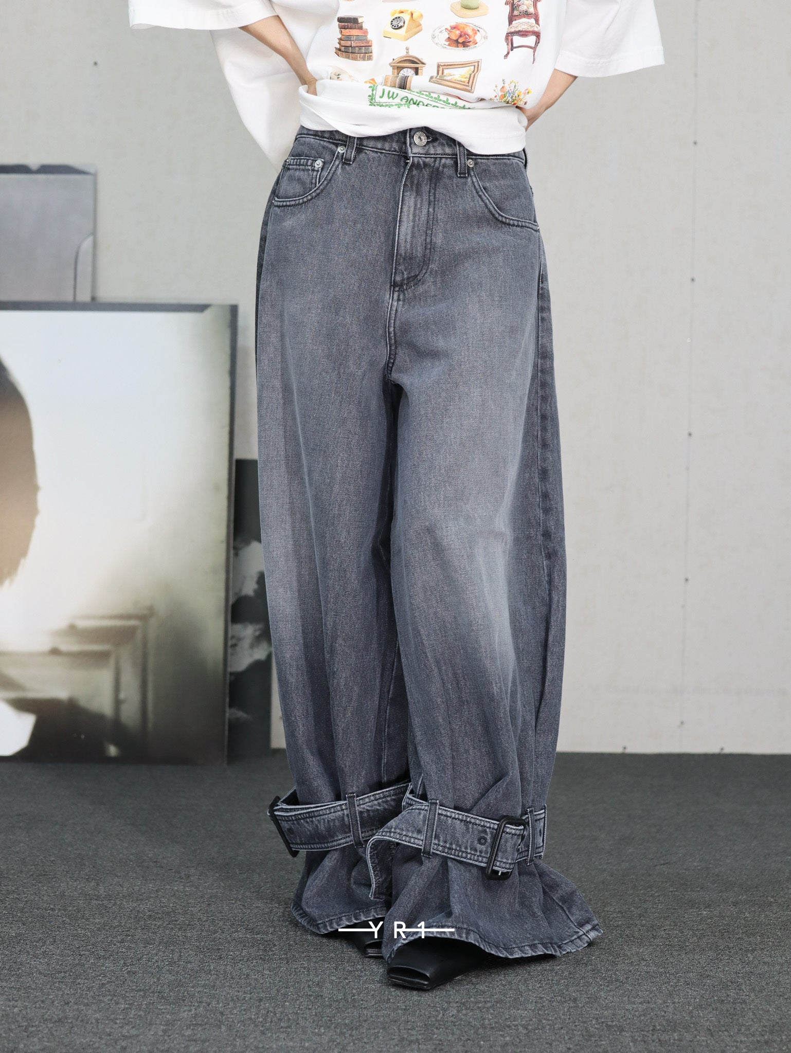 Buckled Cuff Jeans JW ANDERSON